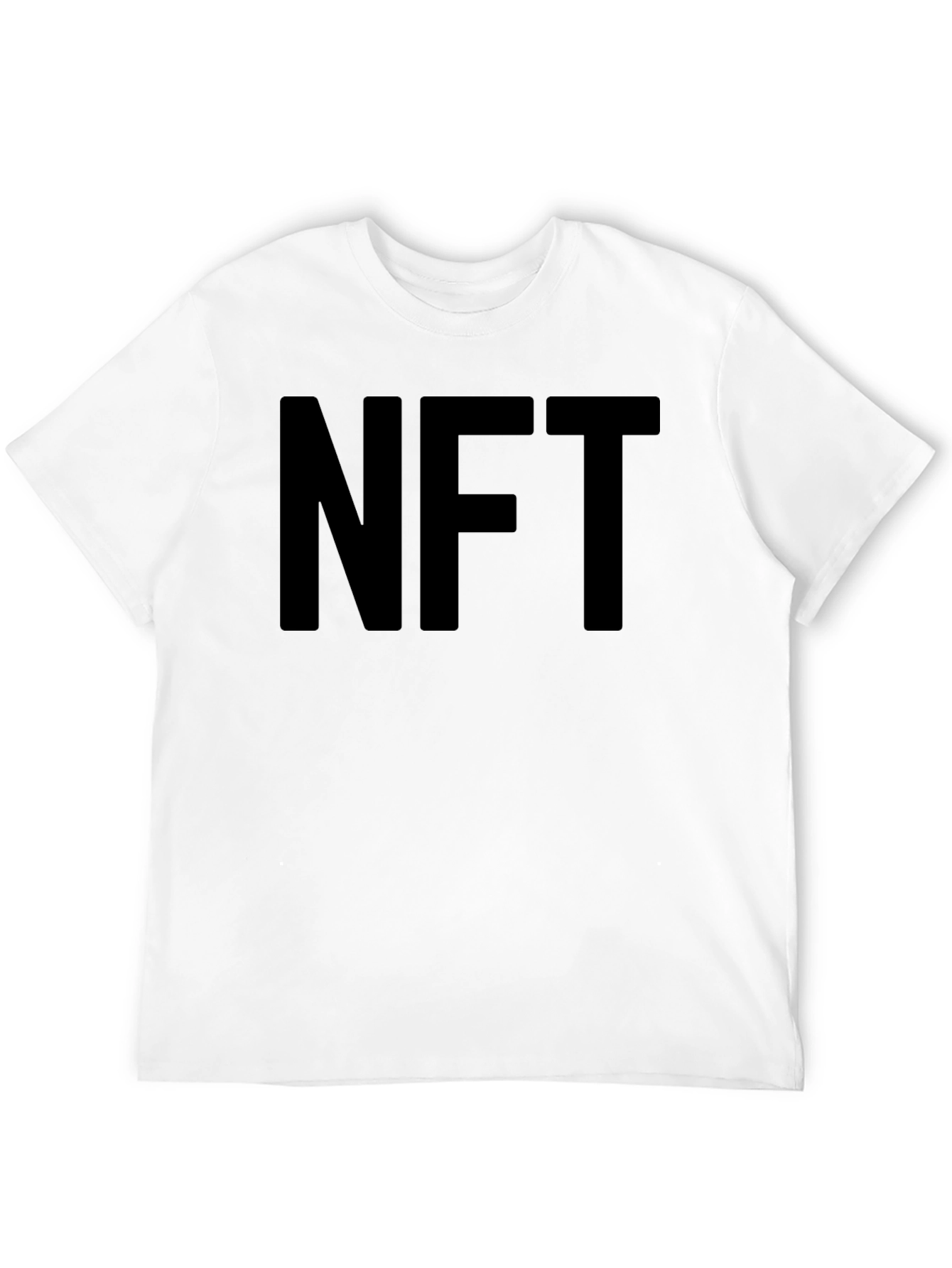 NFT Bold Statement Black T-Shirt