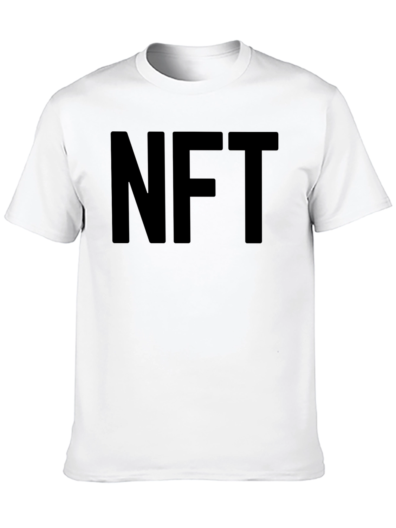 NFT Bold Statement Black T-Shirt