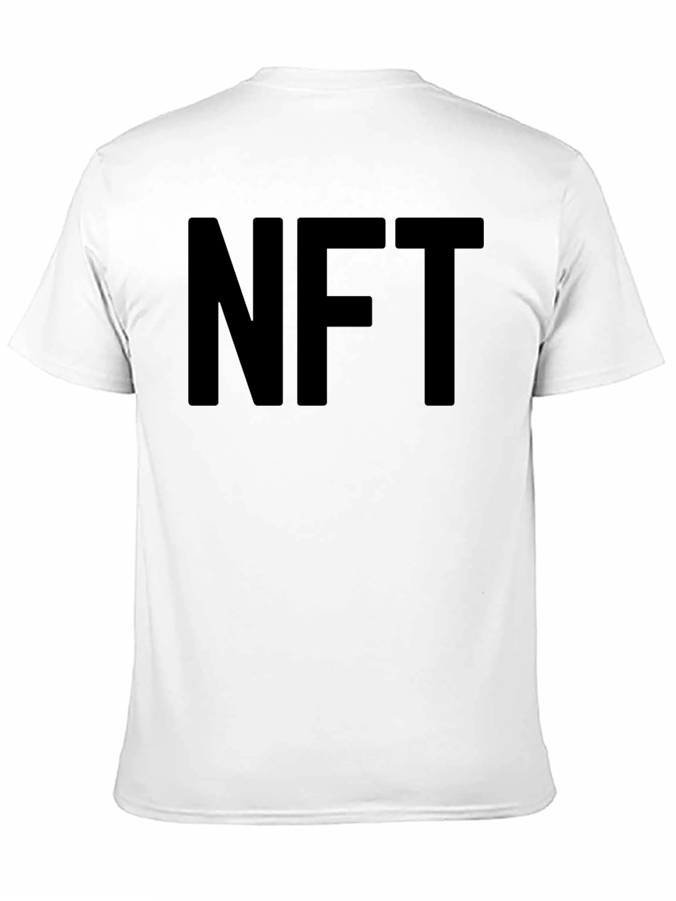 NFT Bold Statement Black T-Shirt