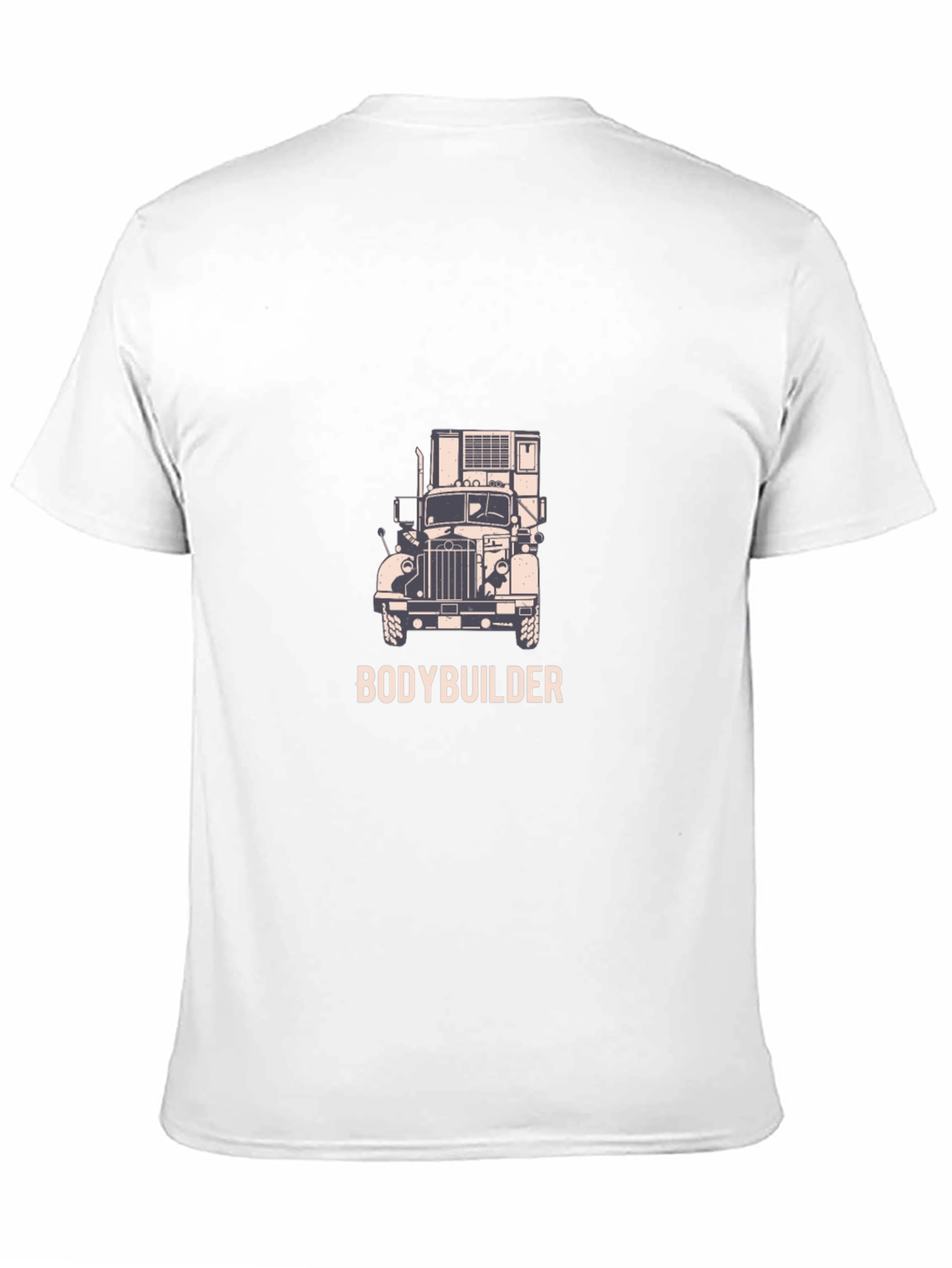 Bodybuilder Truck Graphic Tee - Black