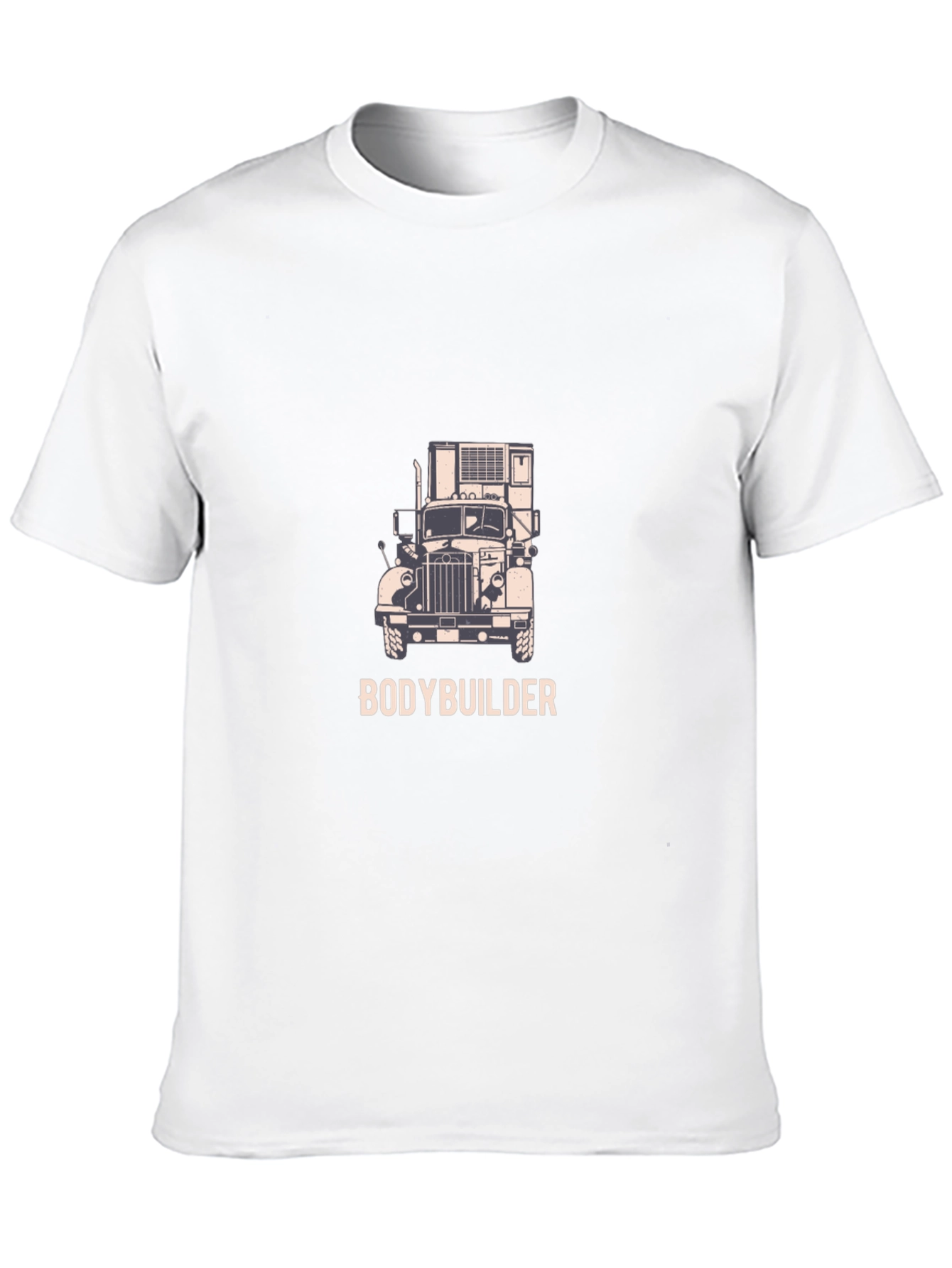 Bodybuilder Truck Graphic Tee - Black