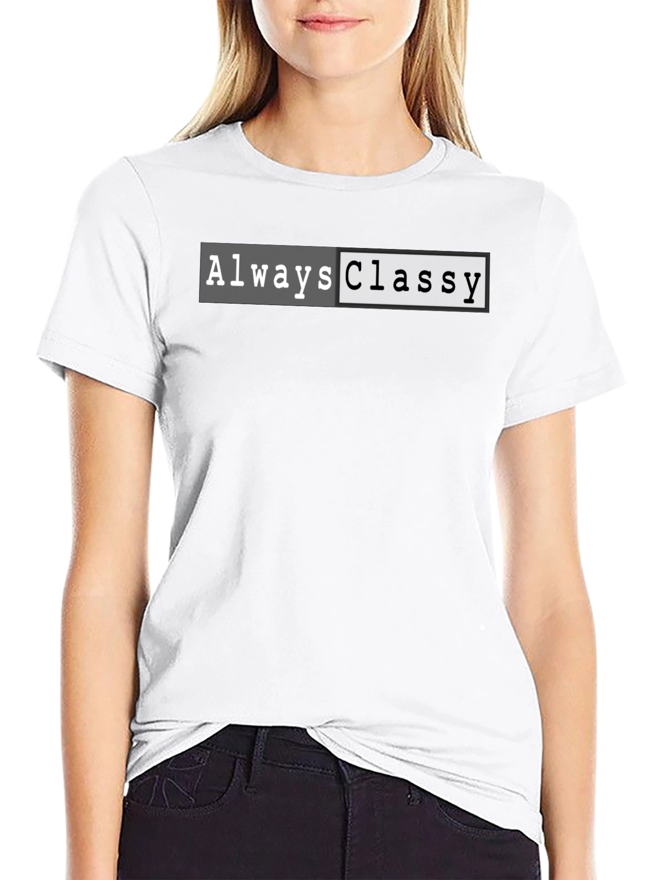 Always Classy Graphic Tee - Mens Black T-Shirt