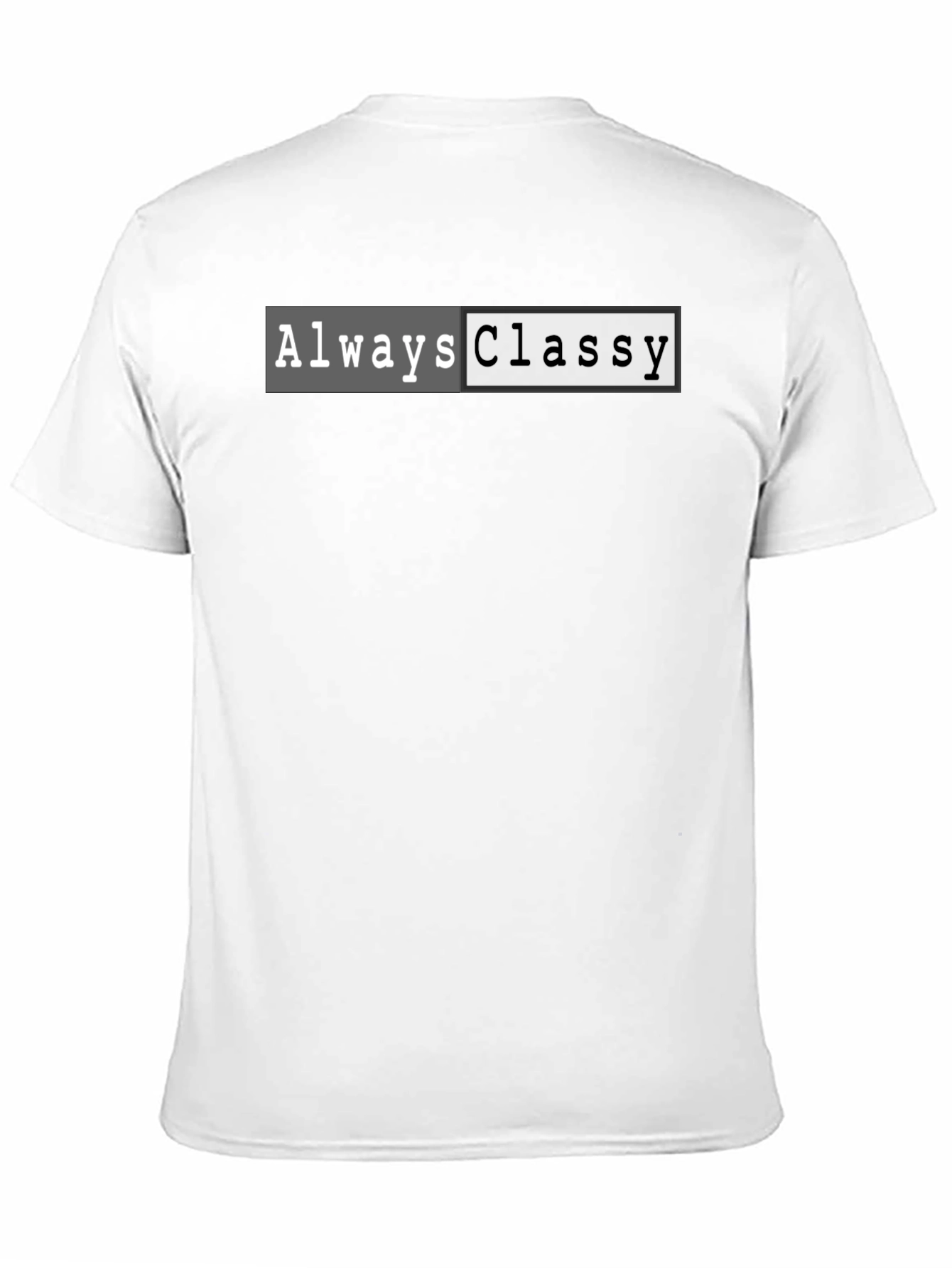 Always Classy Graphic Tee - Mens Black T-Shirt