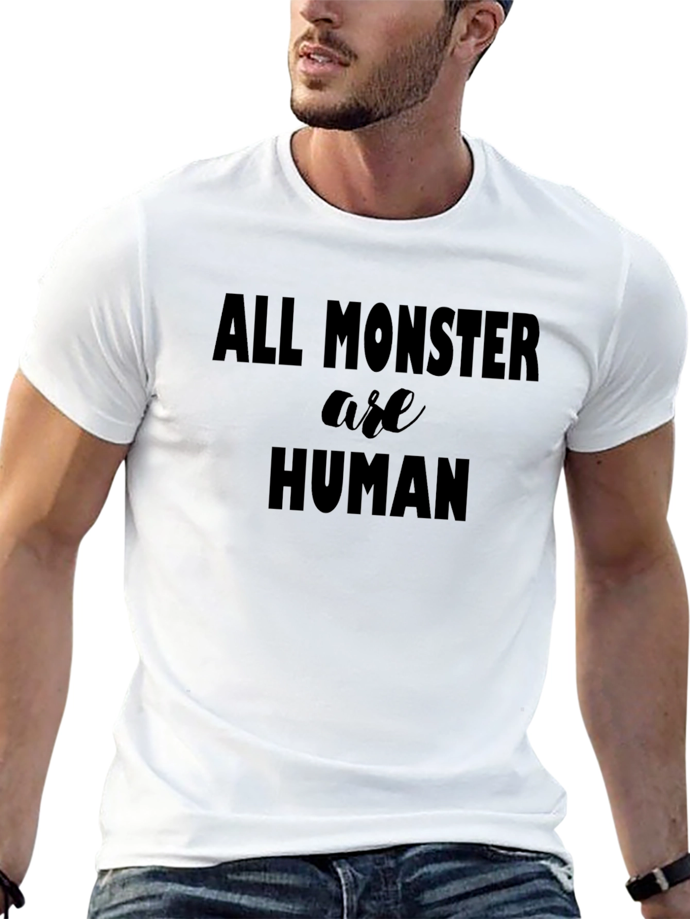 All Monster Are Human Graphic Tee