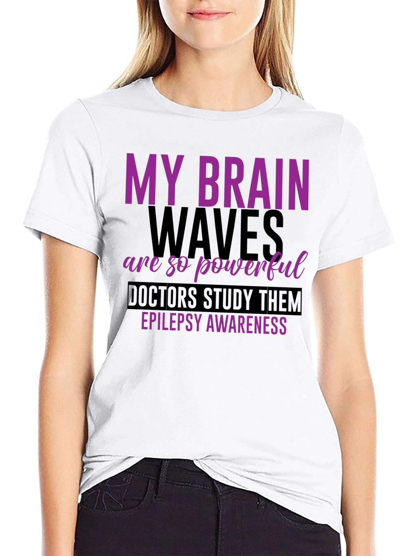My Brain Waves Epilepsy Awareness T-Shirt