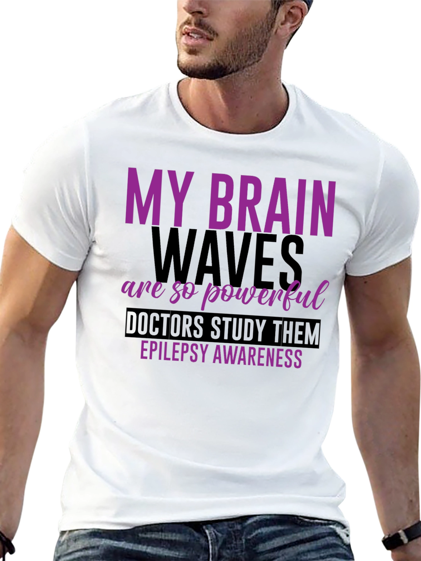 My Brain Waves Epilepsy Awareness T-Shirt