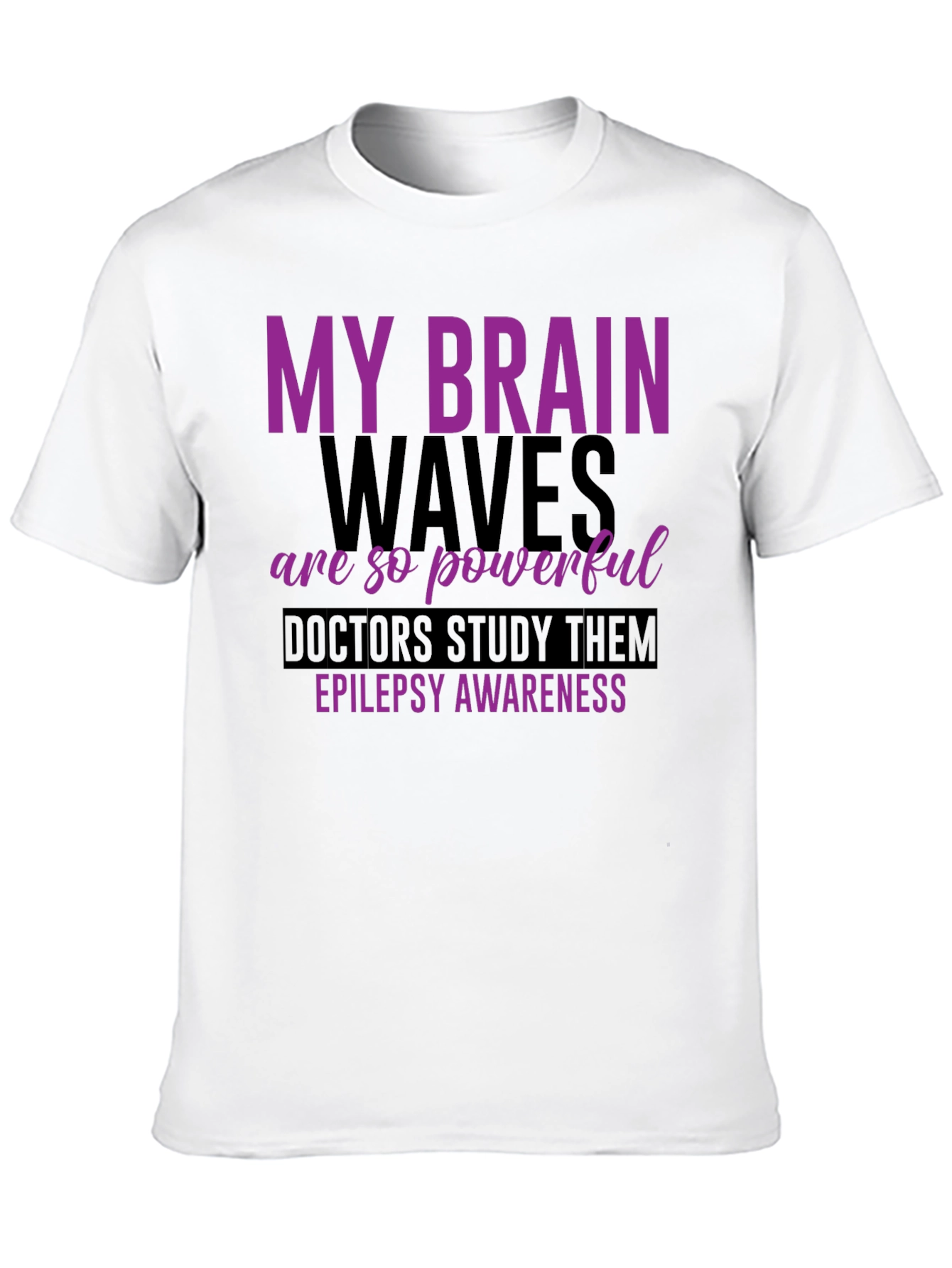 My Brain Waves Epilepsy Awareness T-Shirt