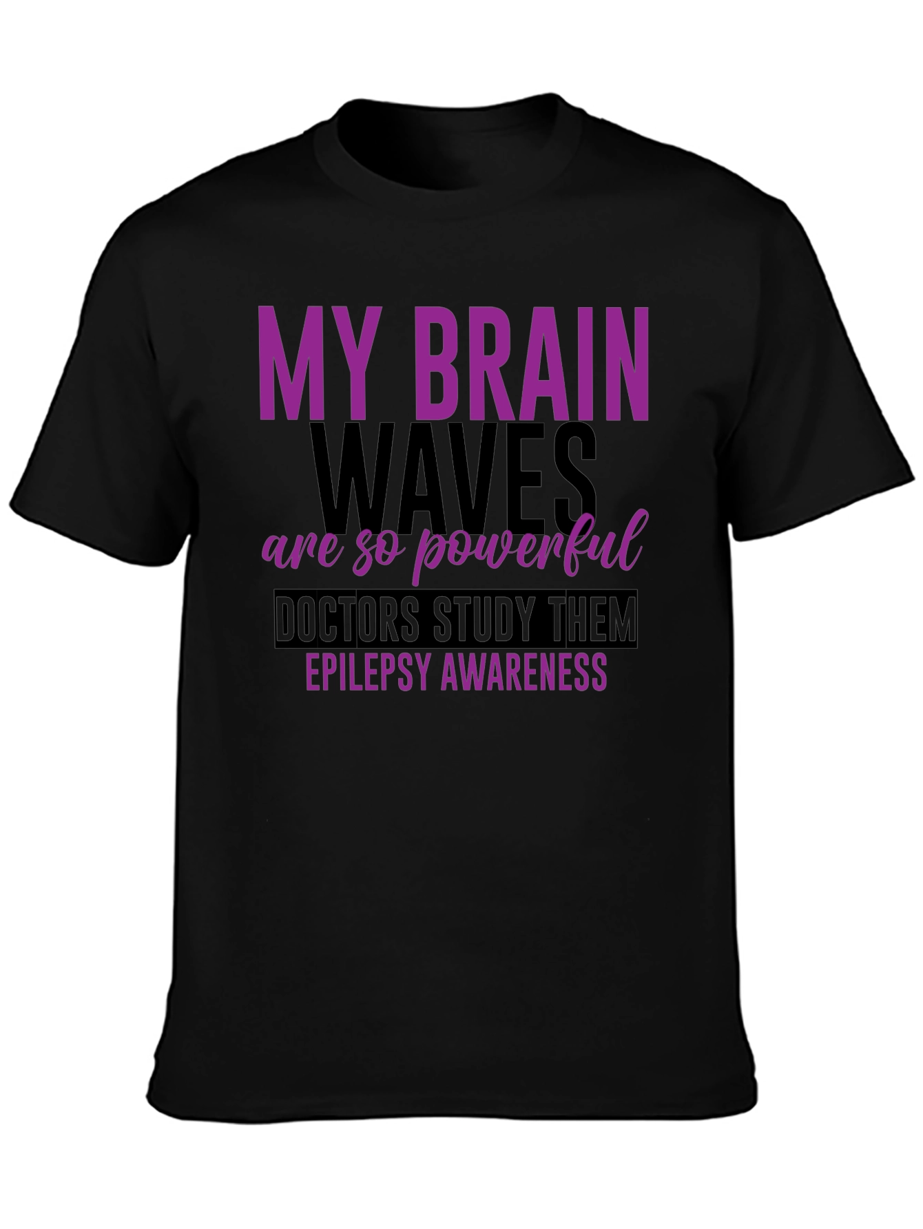 My Brain Waves Epilepsy Awareness T-Shirt