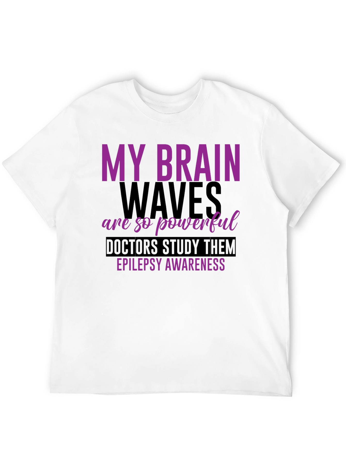 My Brain Waves Epilepsy Awareness T-Shirt