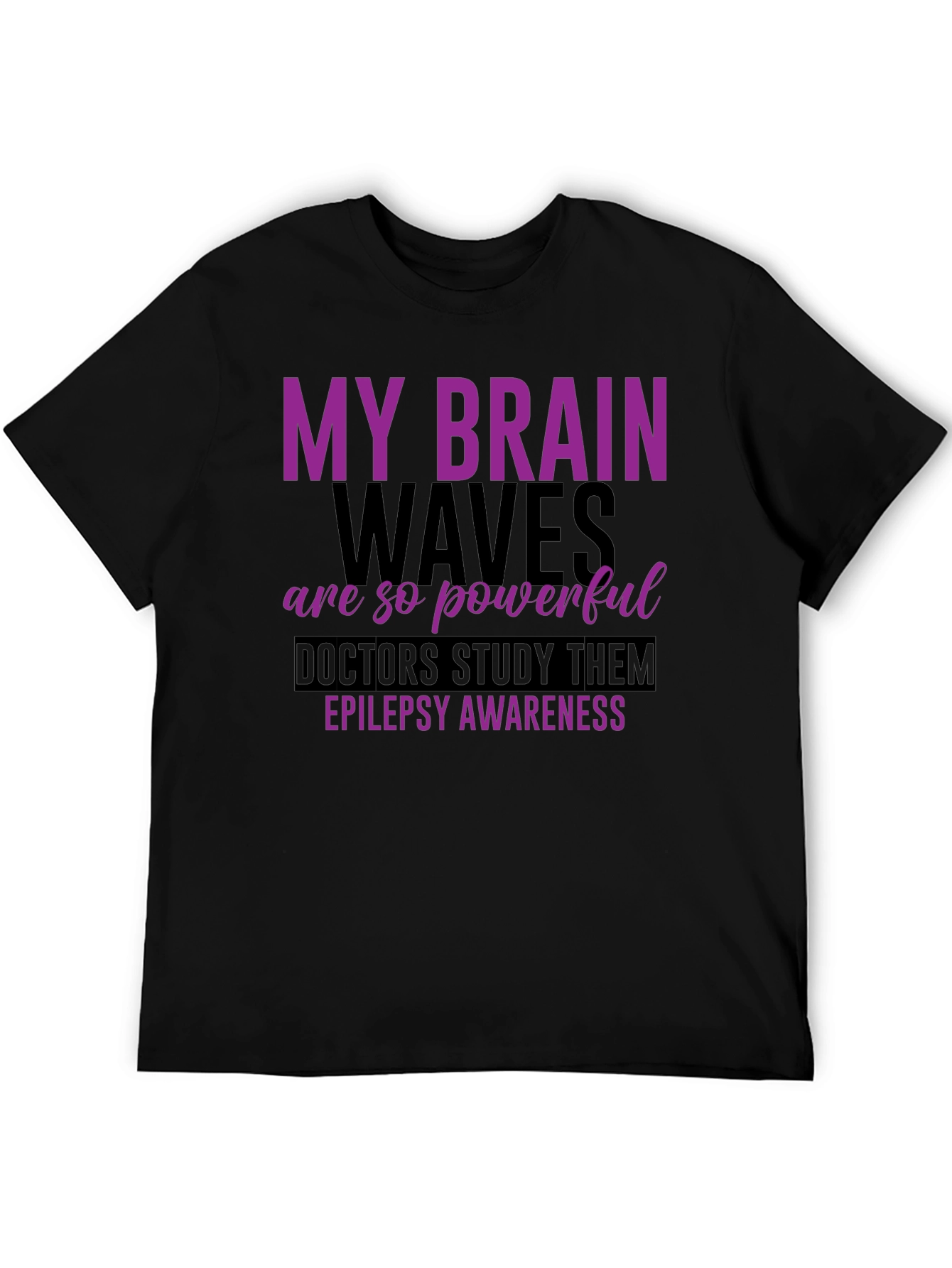 My Brain Waves Epilepsy Awareness T-Shirt