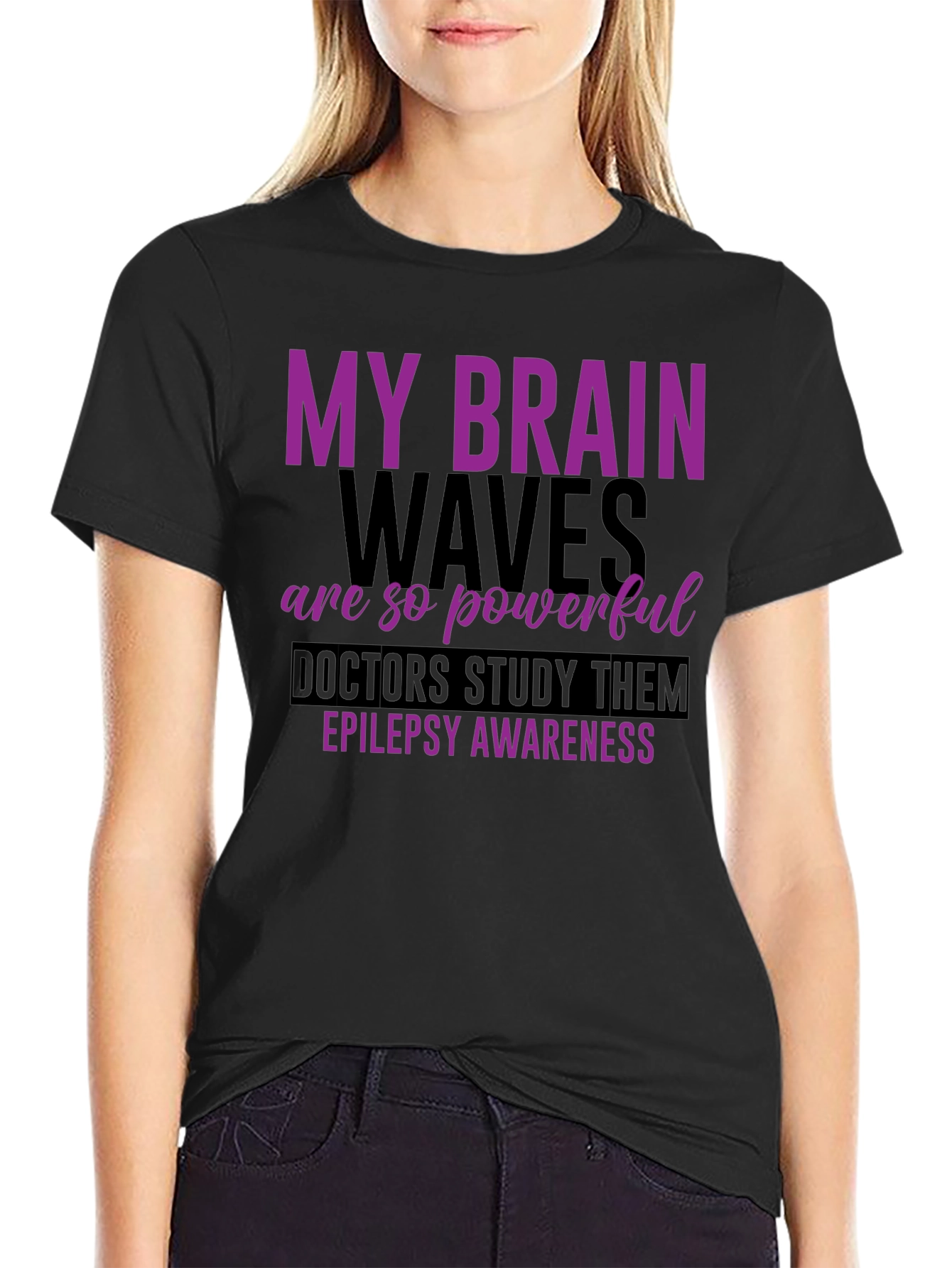 My Brain Waves Epilepsy Awareness T-Shirt