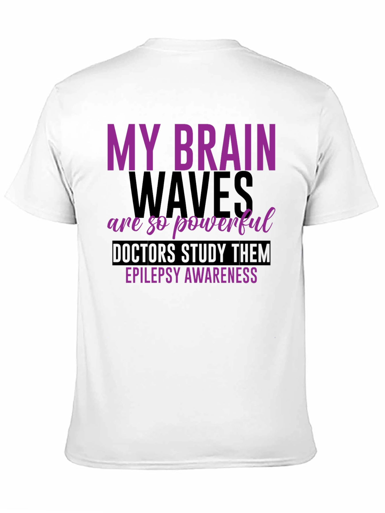 My Brain Waves Epilepsy Awareness T-Shirt