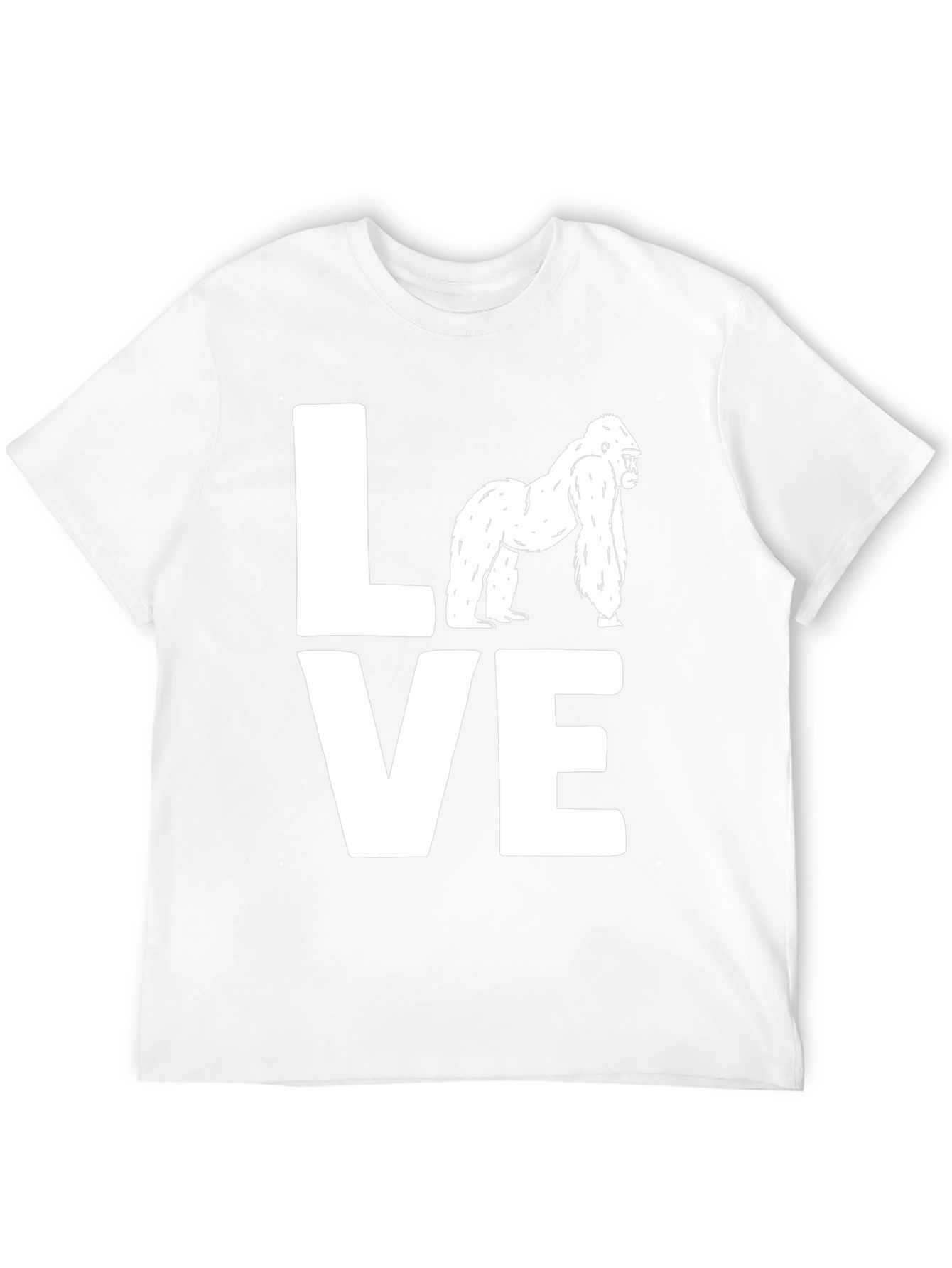 Love Gorilla Graphic Tee - Black