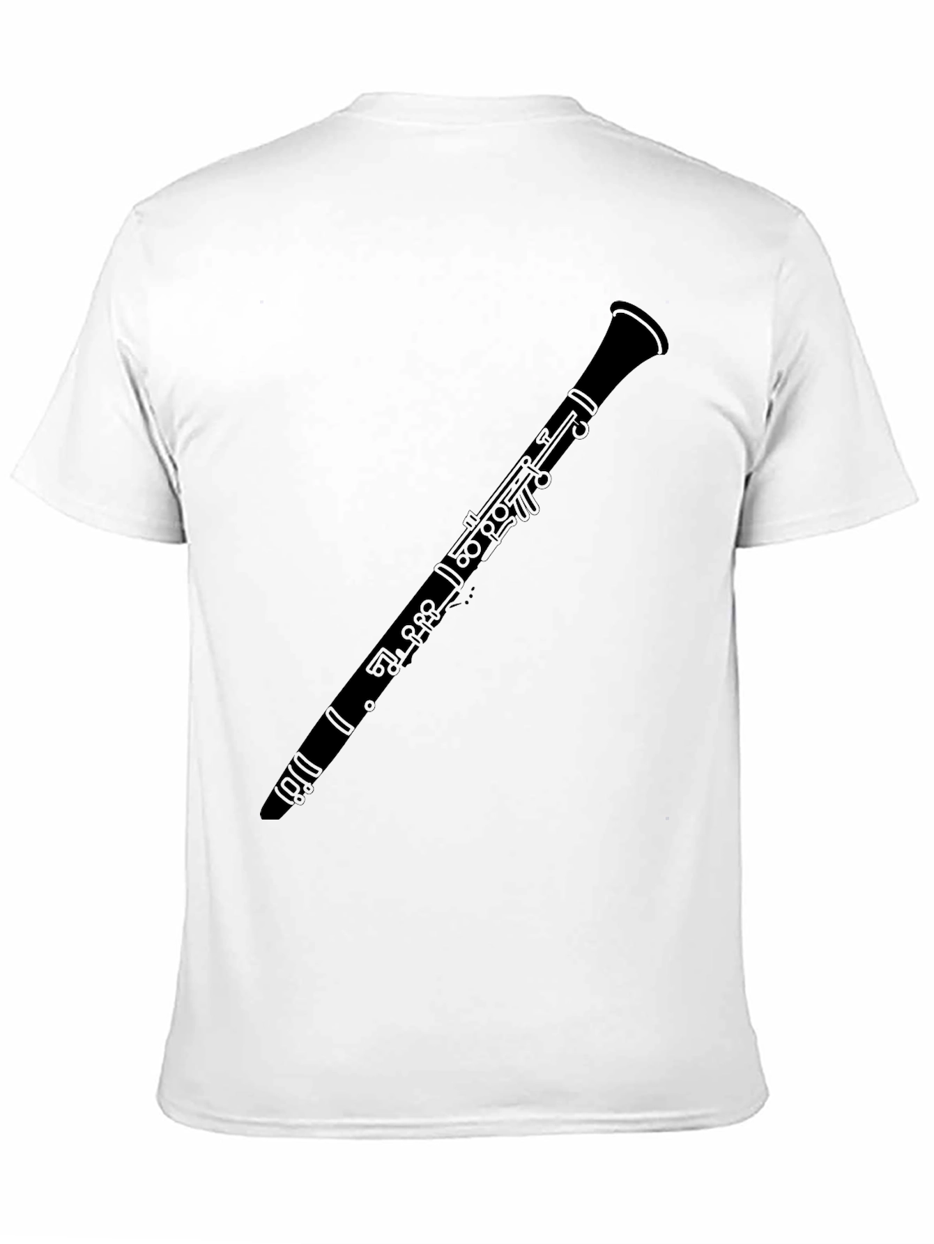Clarinet Graphic Tee - Music Lover Shirt