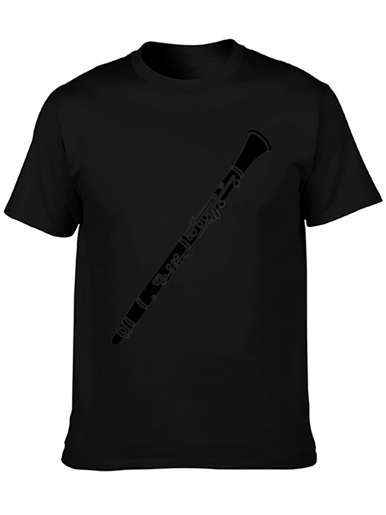 Clarinet Graphic Tee - Music Lover Shirt