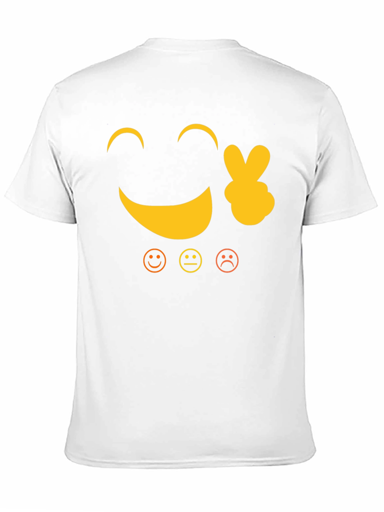 Emoji Graphic Print T-Shirt - Fun and Casual