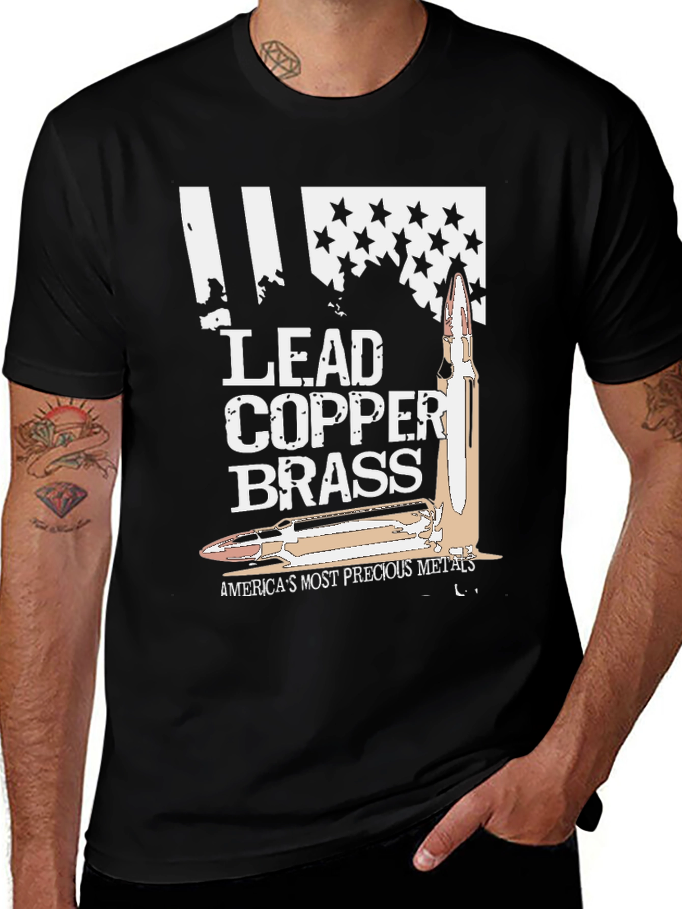 Lead Copper Brass T-Shirt: Americas Precious Metals