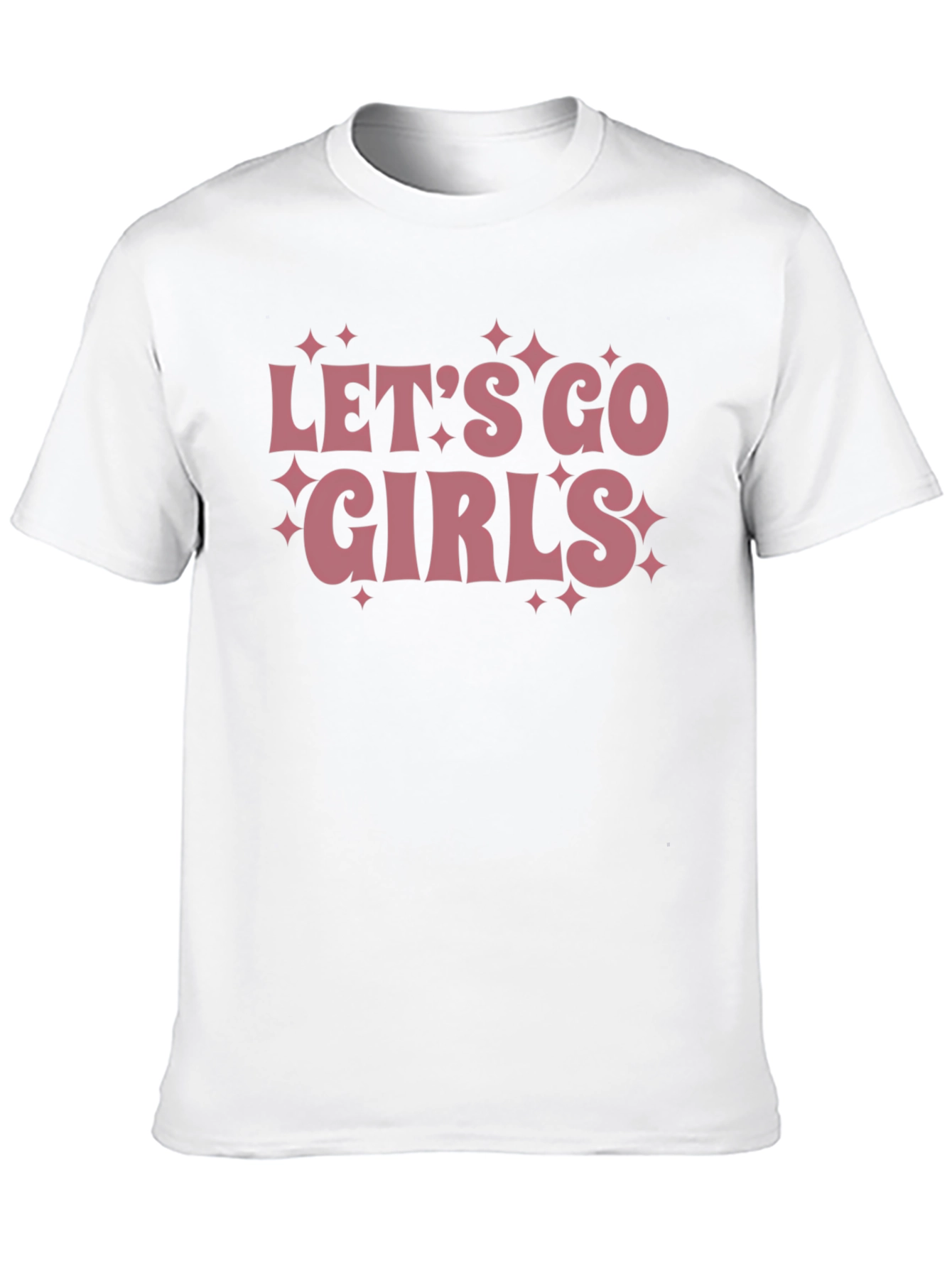 Lets Go Girls Graphic T-Shirt - Black