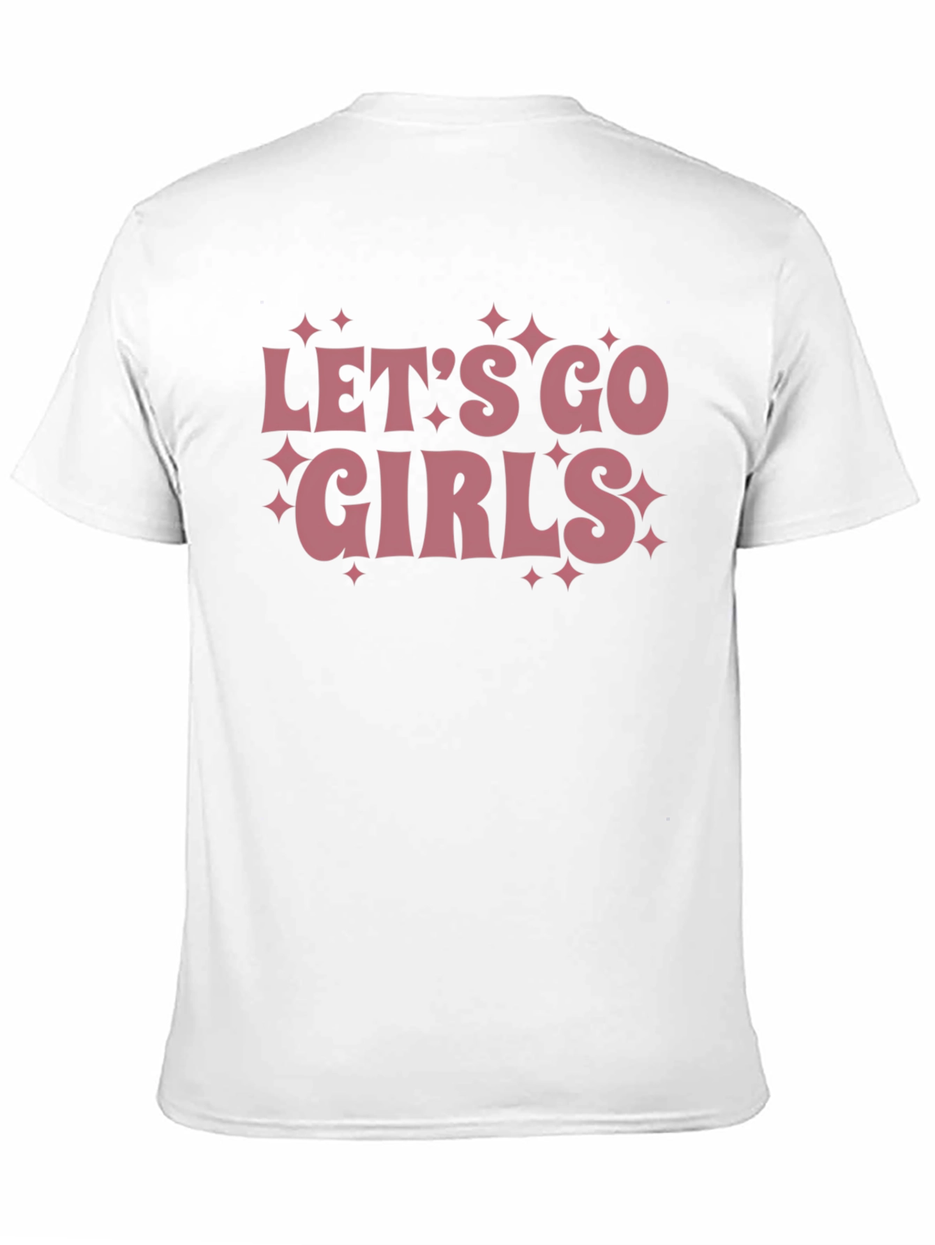 Lets Go Girls Graphic T-Shirt - Black