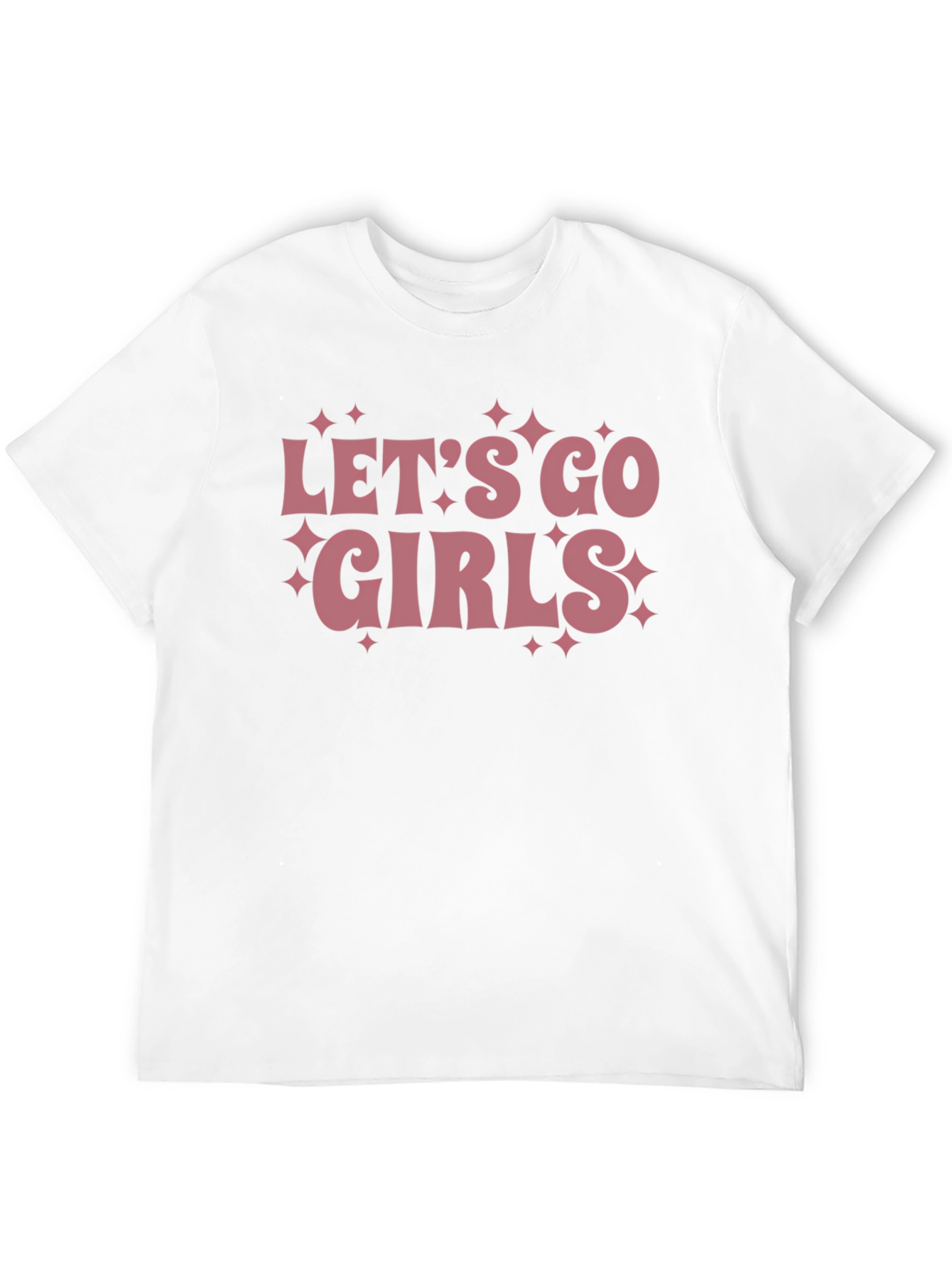 Lets Go Girls Graphic T-Shirt - Black