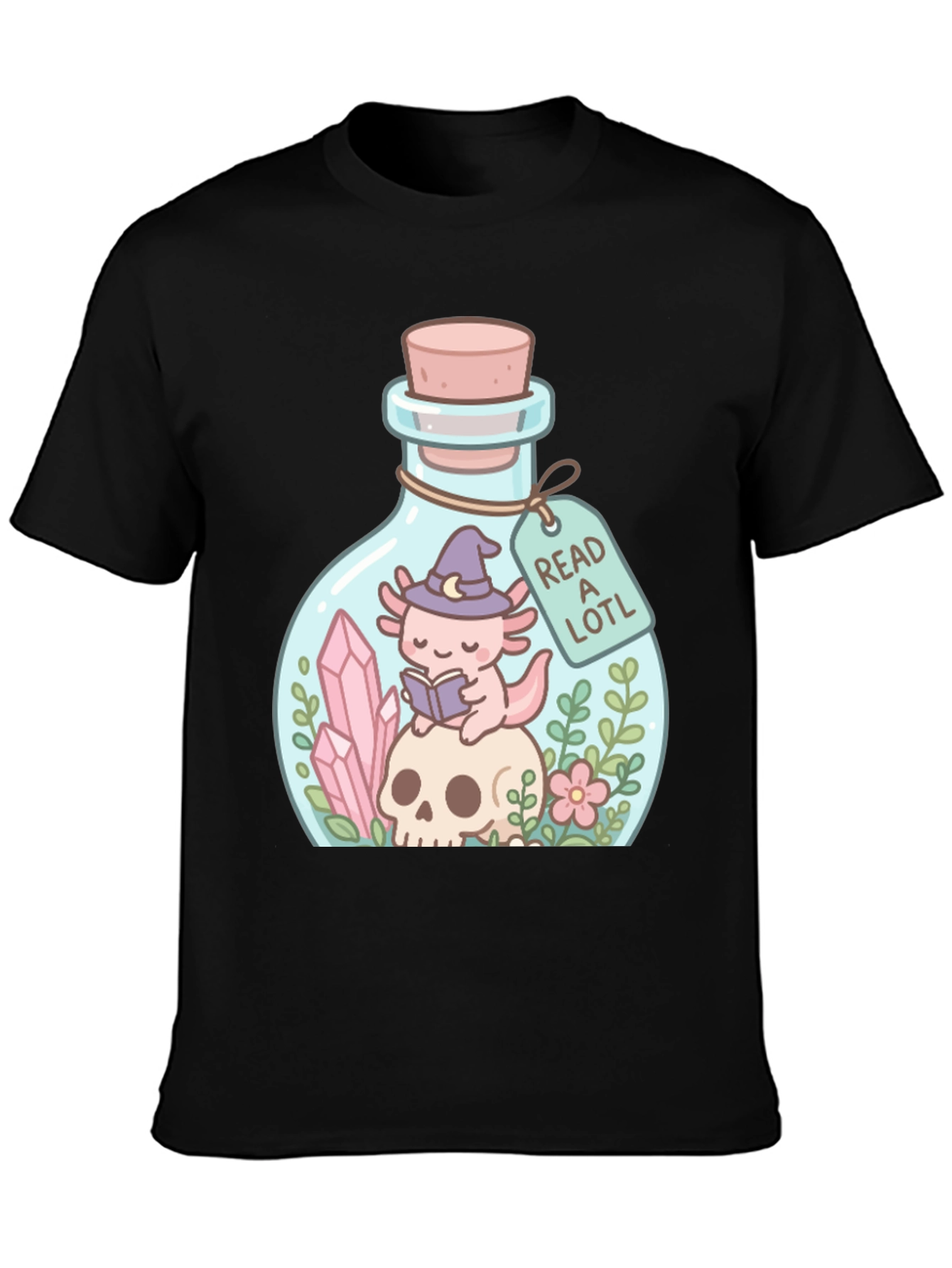 Read a Lotl Axolotl in Jar T-Shirt