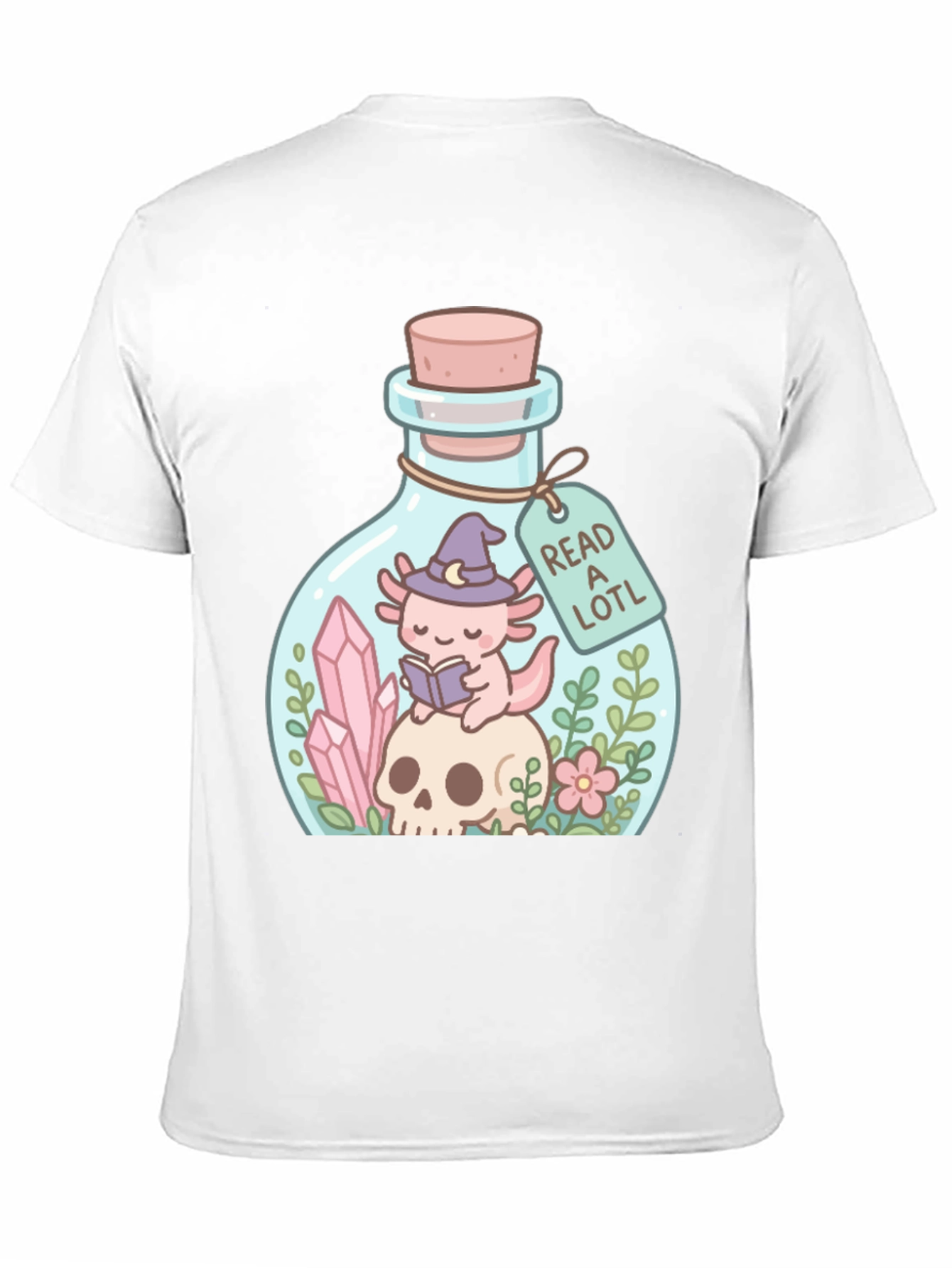 Read a Lotl Axolotl in Jar T-Shirt