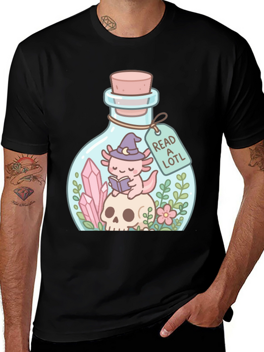Read a Lotl Axolotl in Jar T-Shirt