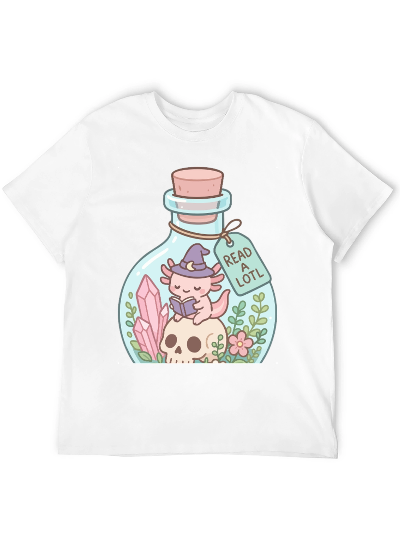 Read a Lotl Axolotl in Jar T-Shirt