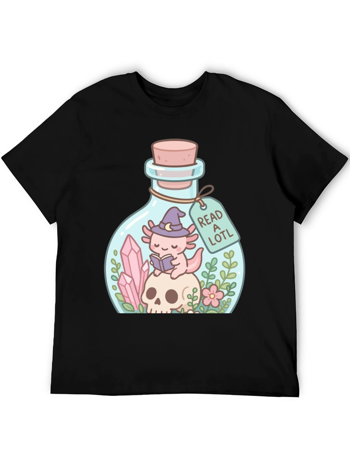 Read a Lotl Axolotl in Jar T-Shirt