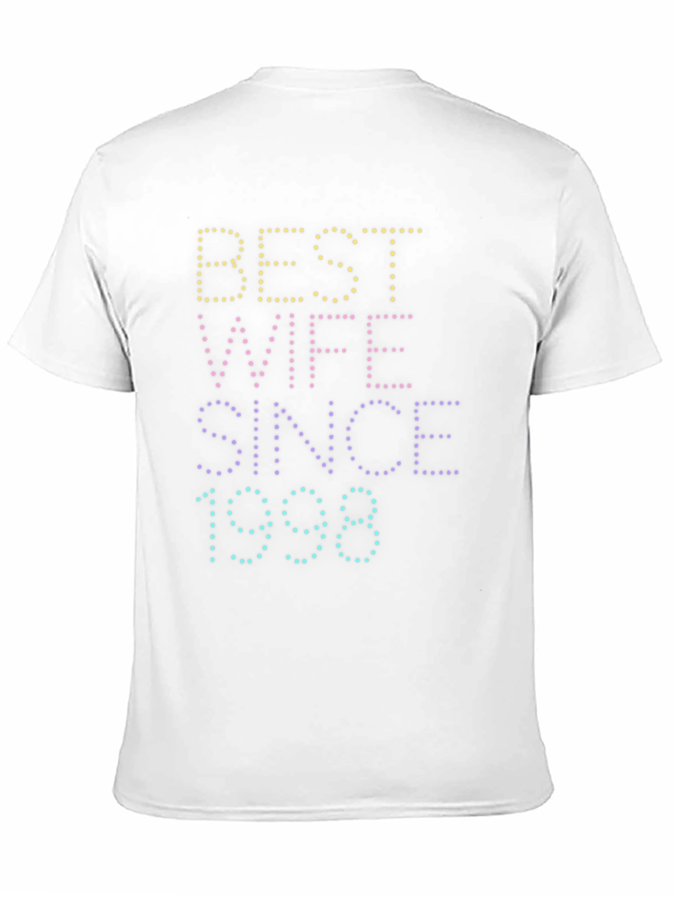 Best Wife Since 1998 Black Graphic Tee