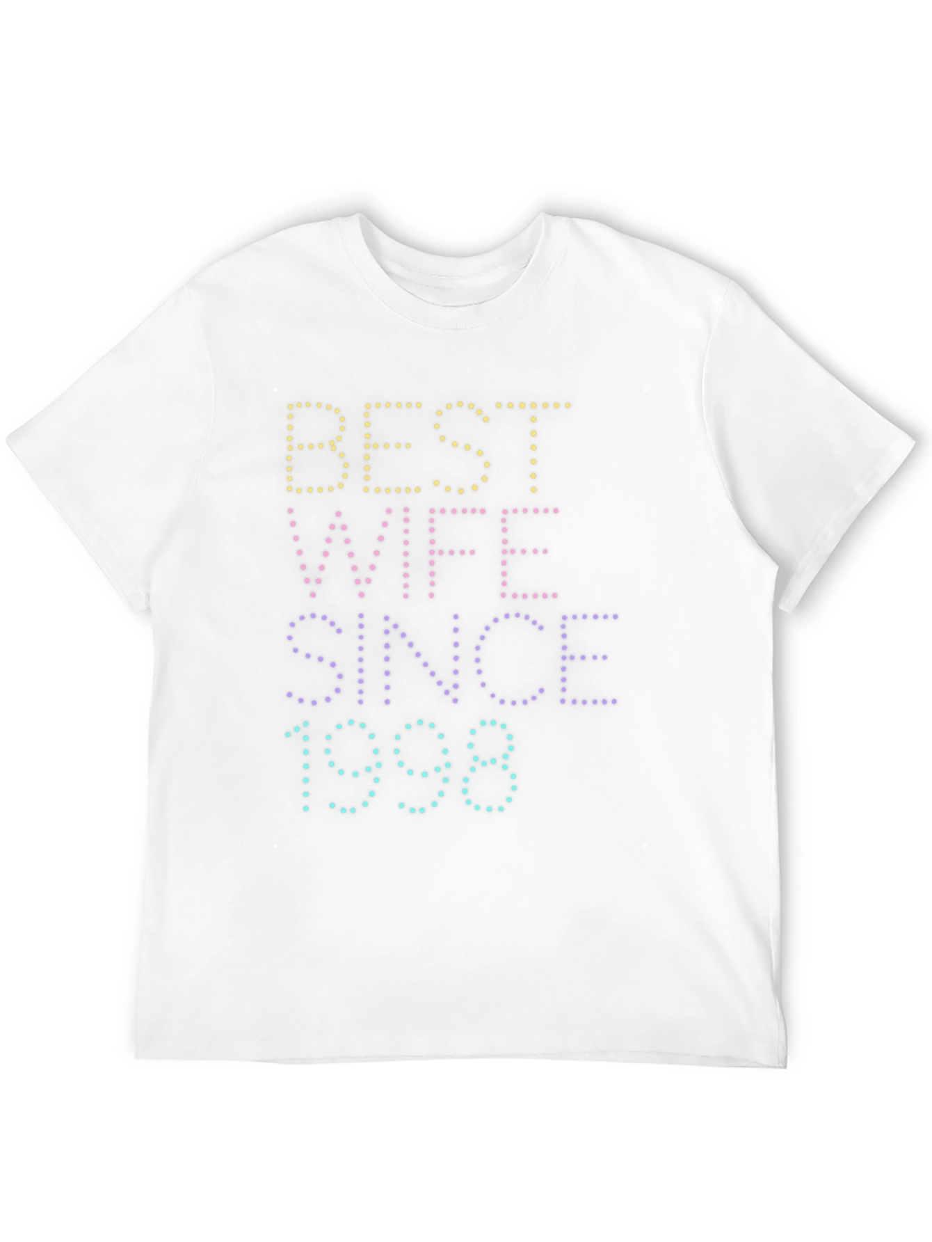 Best Wife Since 1998 Black Graphic Tee