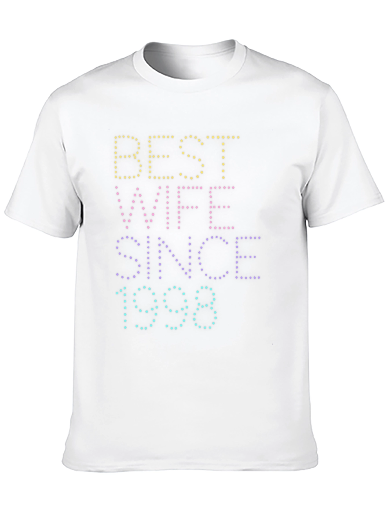 Best Wife Since 1998 Black Graphic Tee