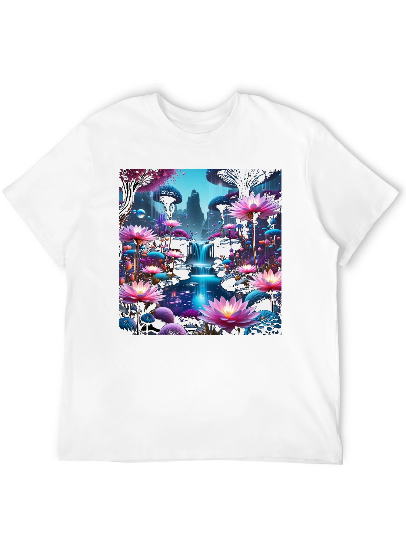 Mystical Mushroom Wonderland Graphic Tee