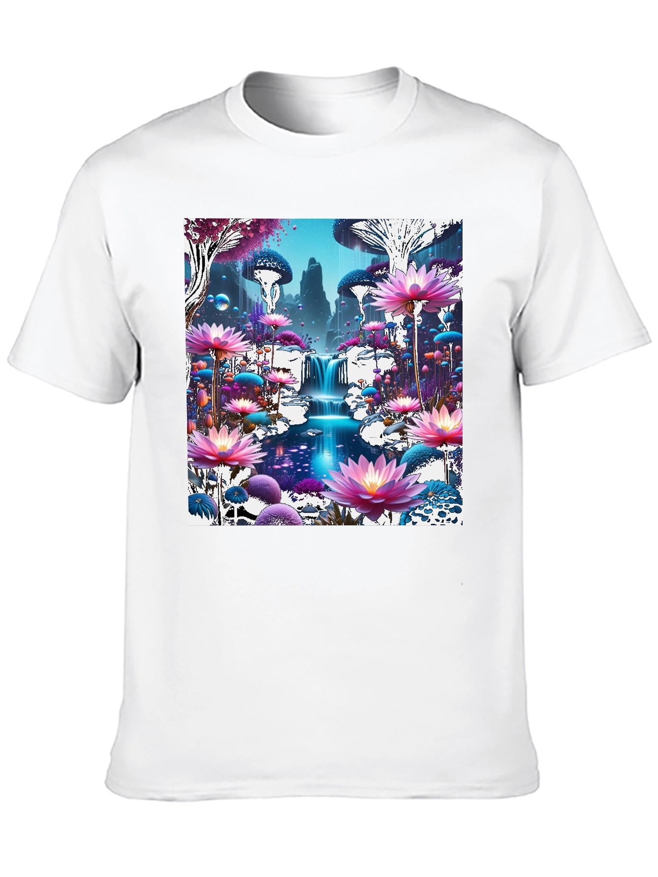 Mystical Mushroom Wonderland Graphic Tee