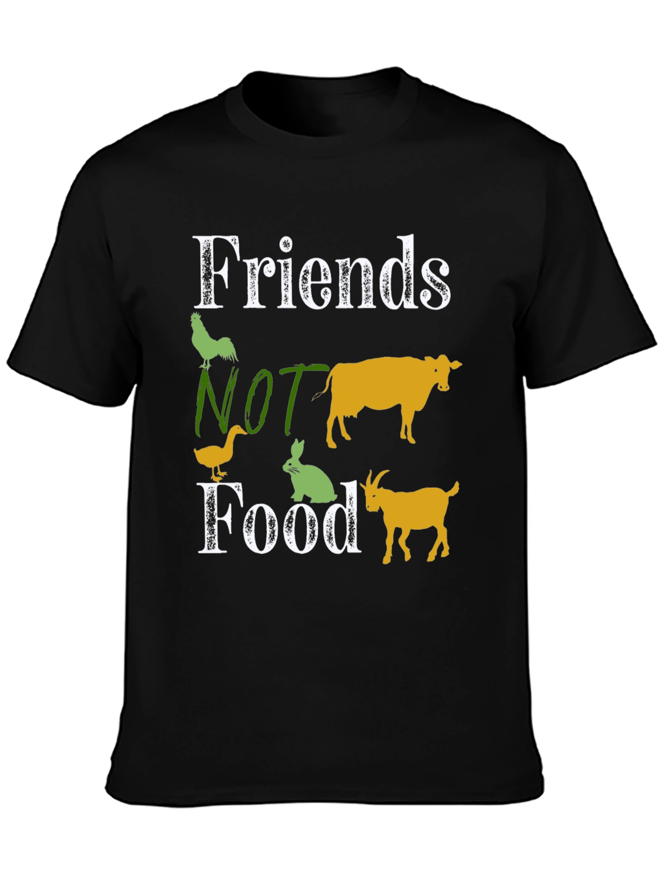 Vegan Friends Not Food T-Shirt