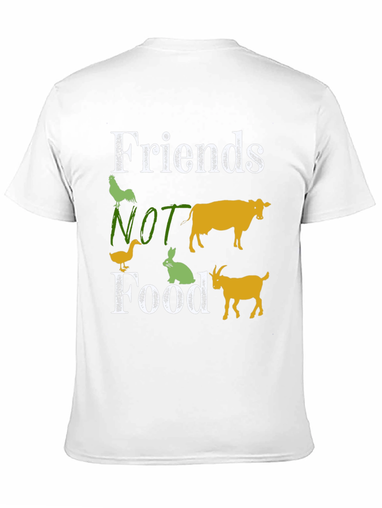 Vegan Friends Not Food T-Shirt