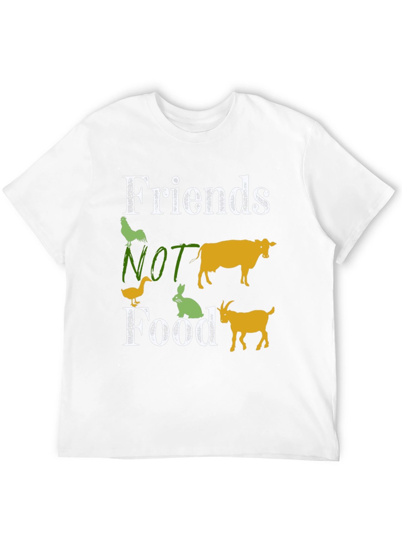 Vegan Friends Not Food T-Shirt