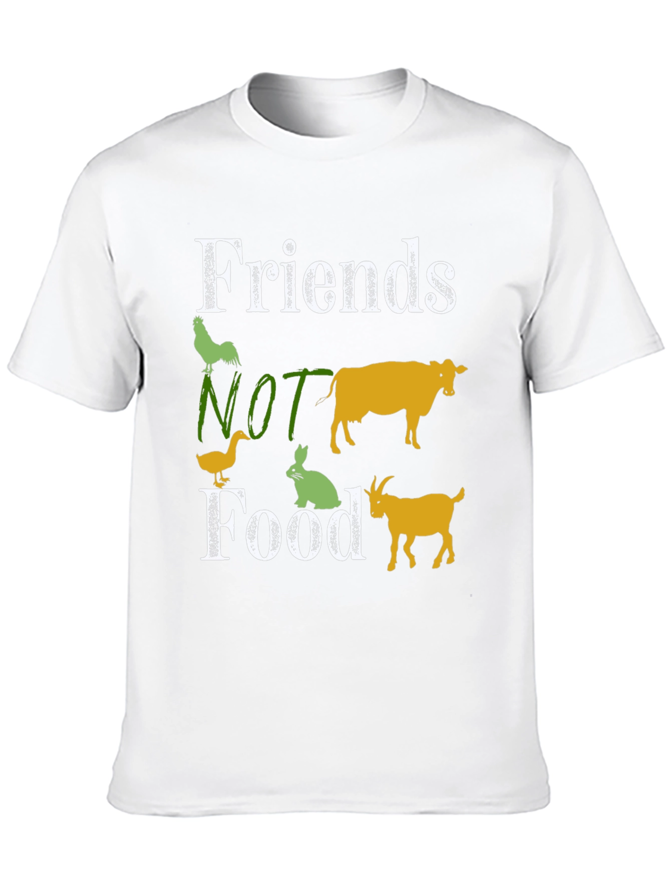 Vegan Friends Not Food T-Shirt