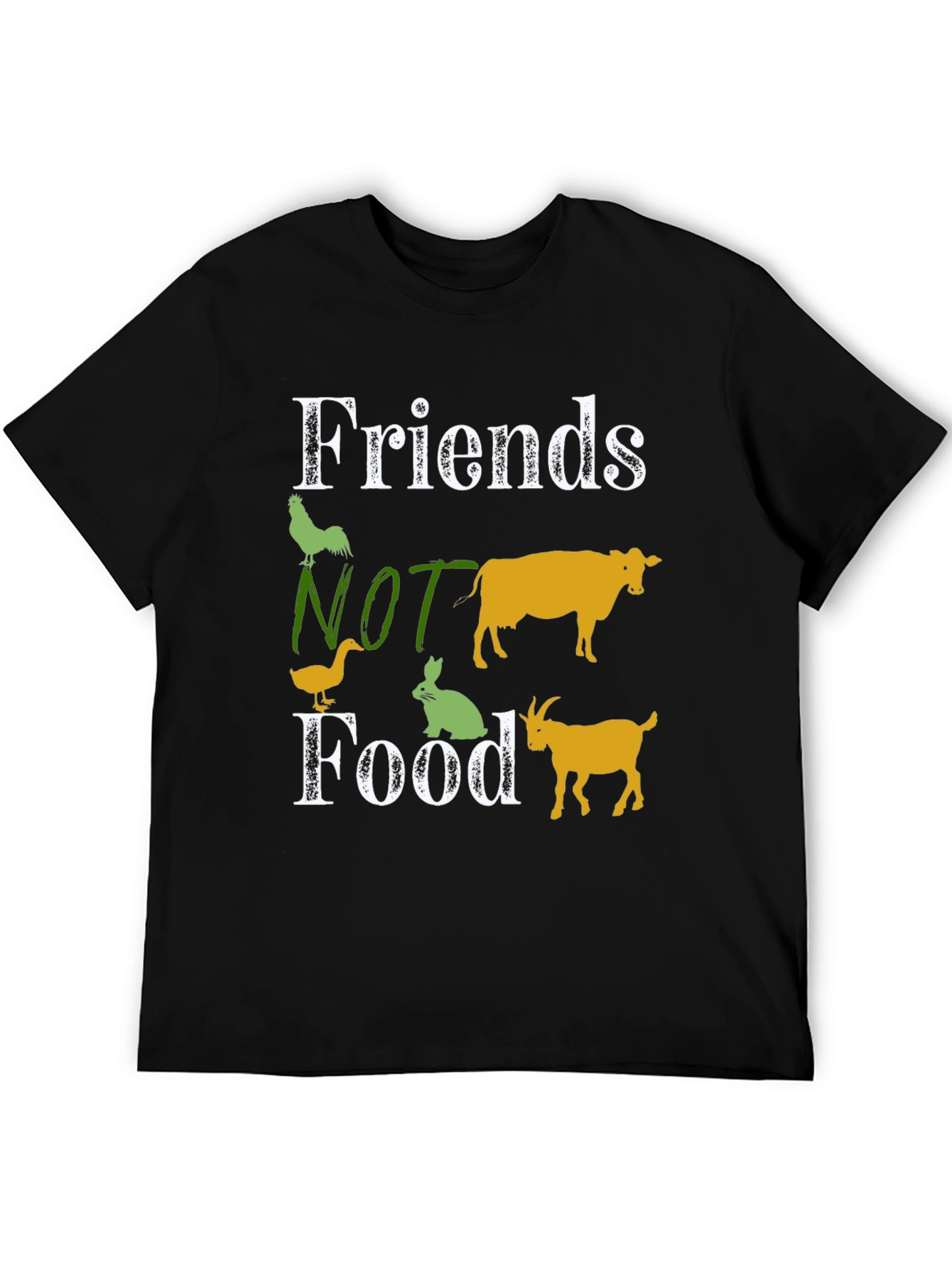 Vegan Friends Not Food T-Shirt
