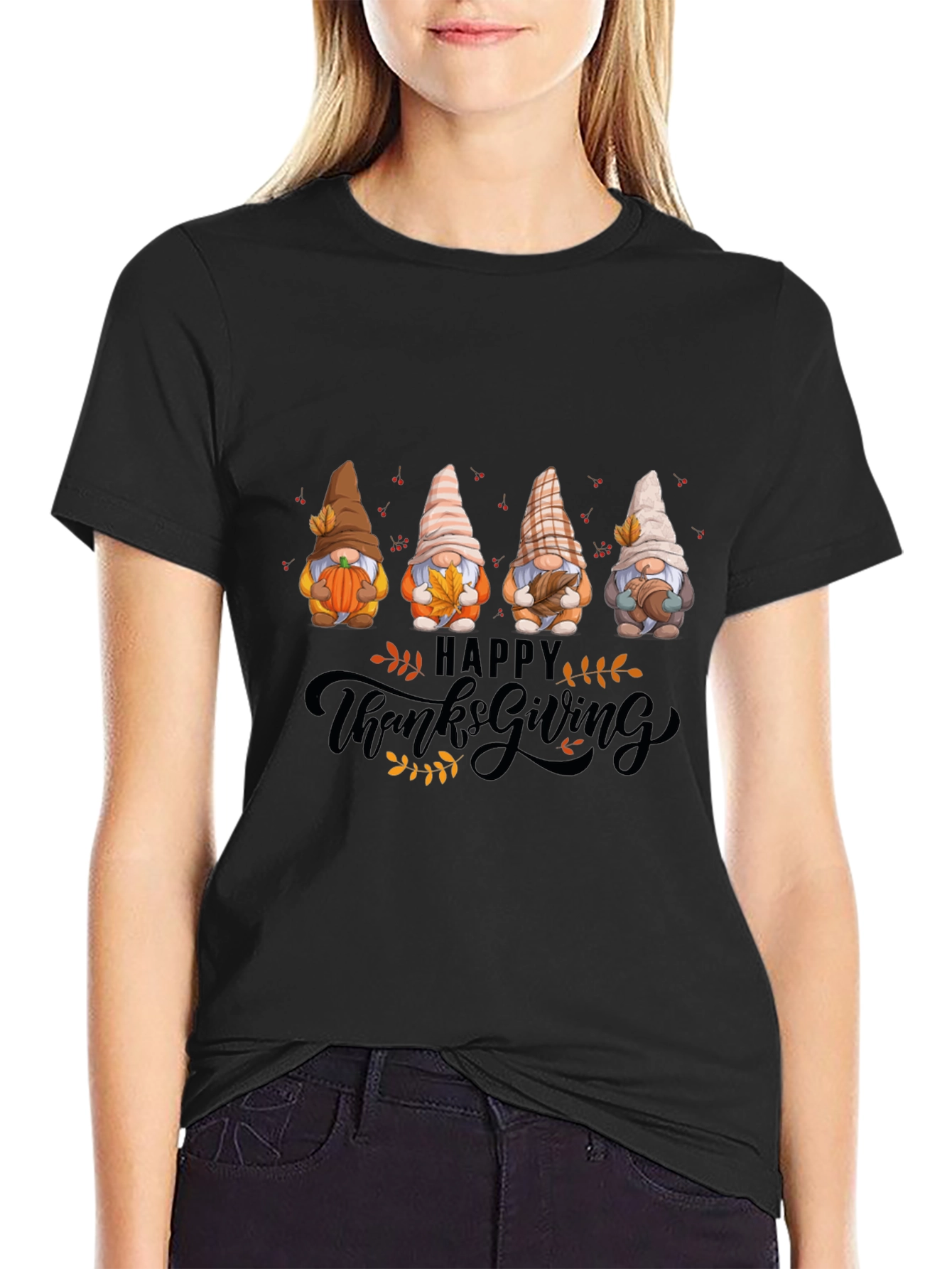 Happy Thanksgiving Gnome T-Shirt