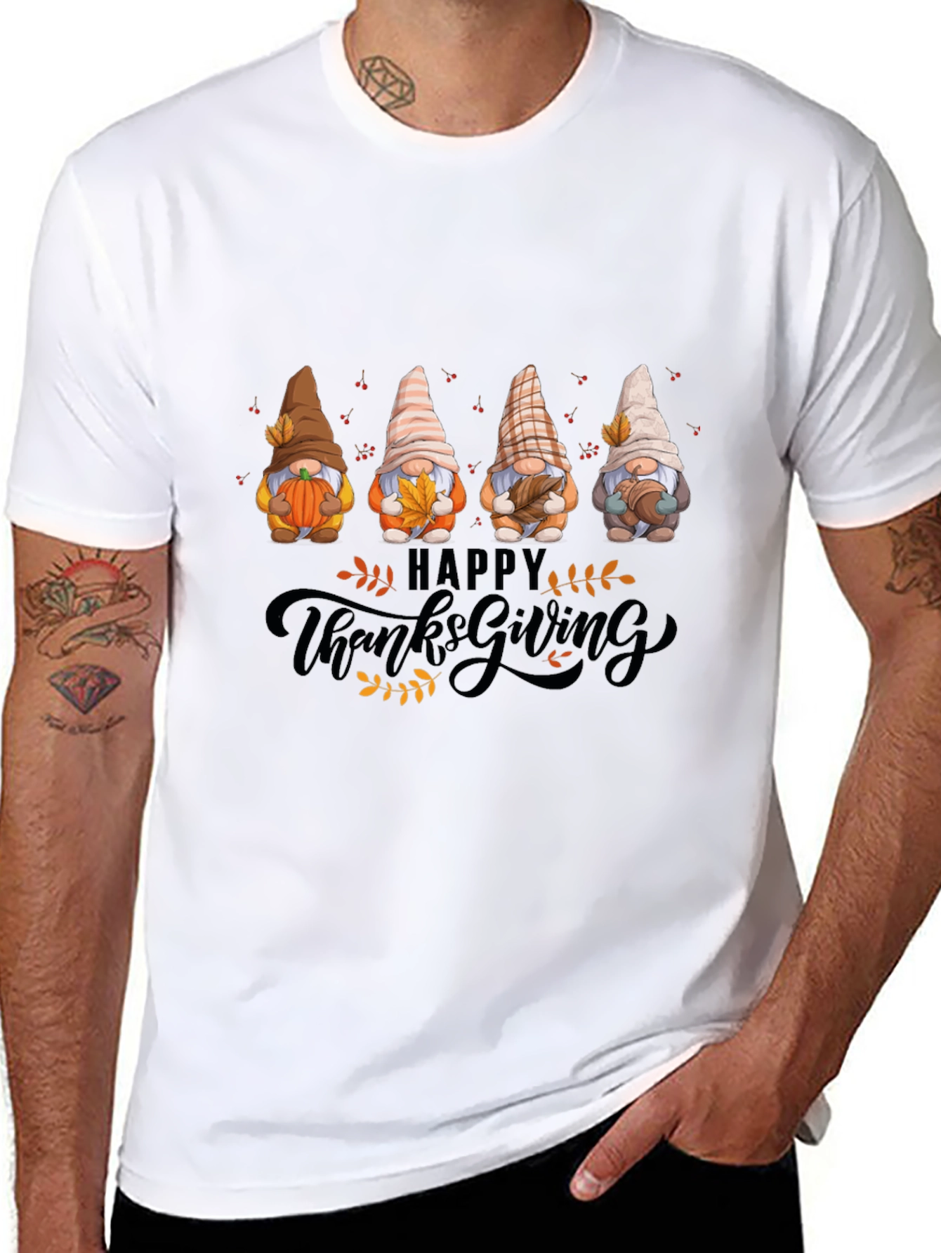 Happy Thanksgiving Gnome T-Shirt