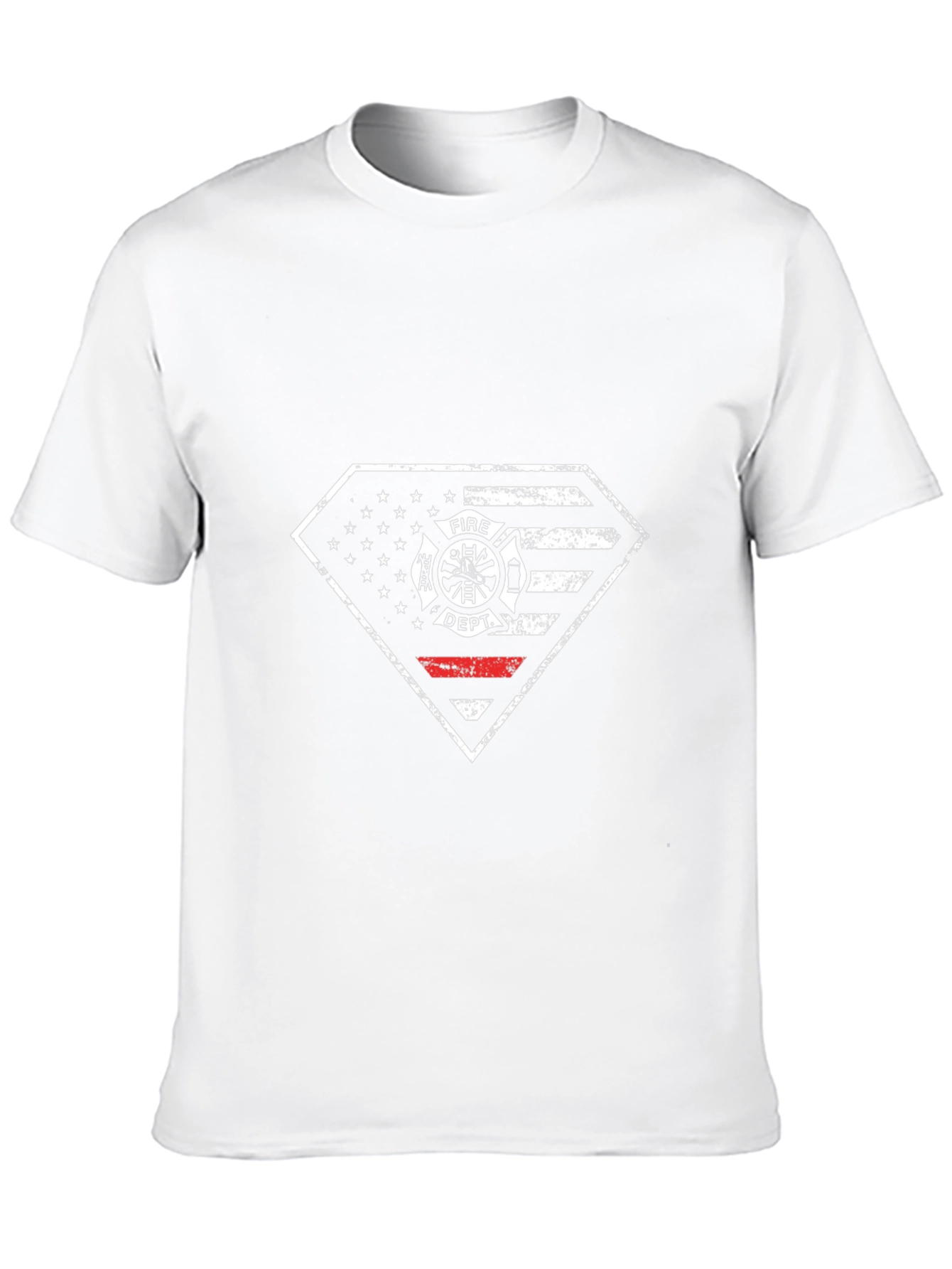 Fire Dept. American Flag Graphic Tee