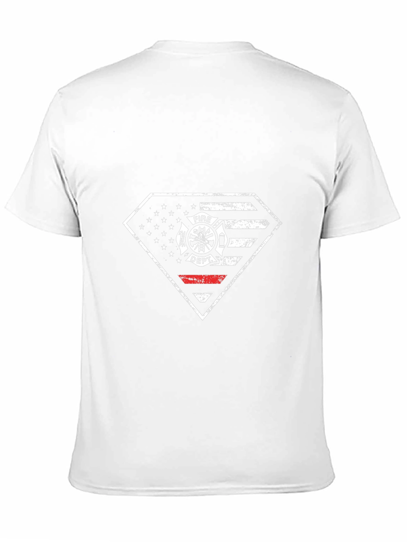 Fire Dept. American Flag Graphic Tee