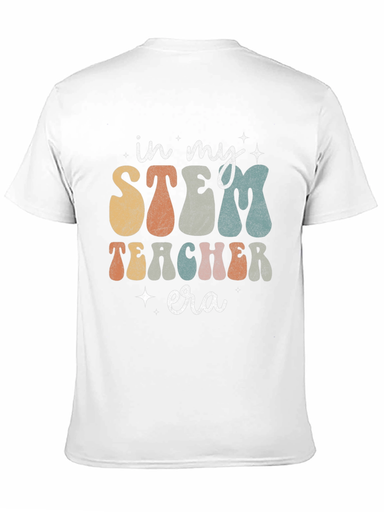 STEM Teacher Era Graphic T-Shirt