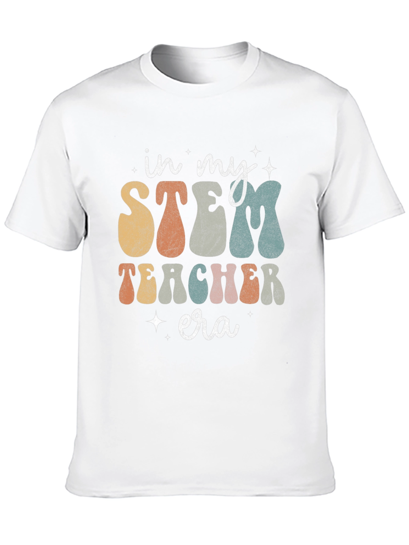 STEM Teacher Era Graphic T-Shirt
