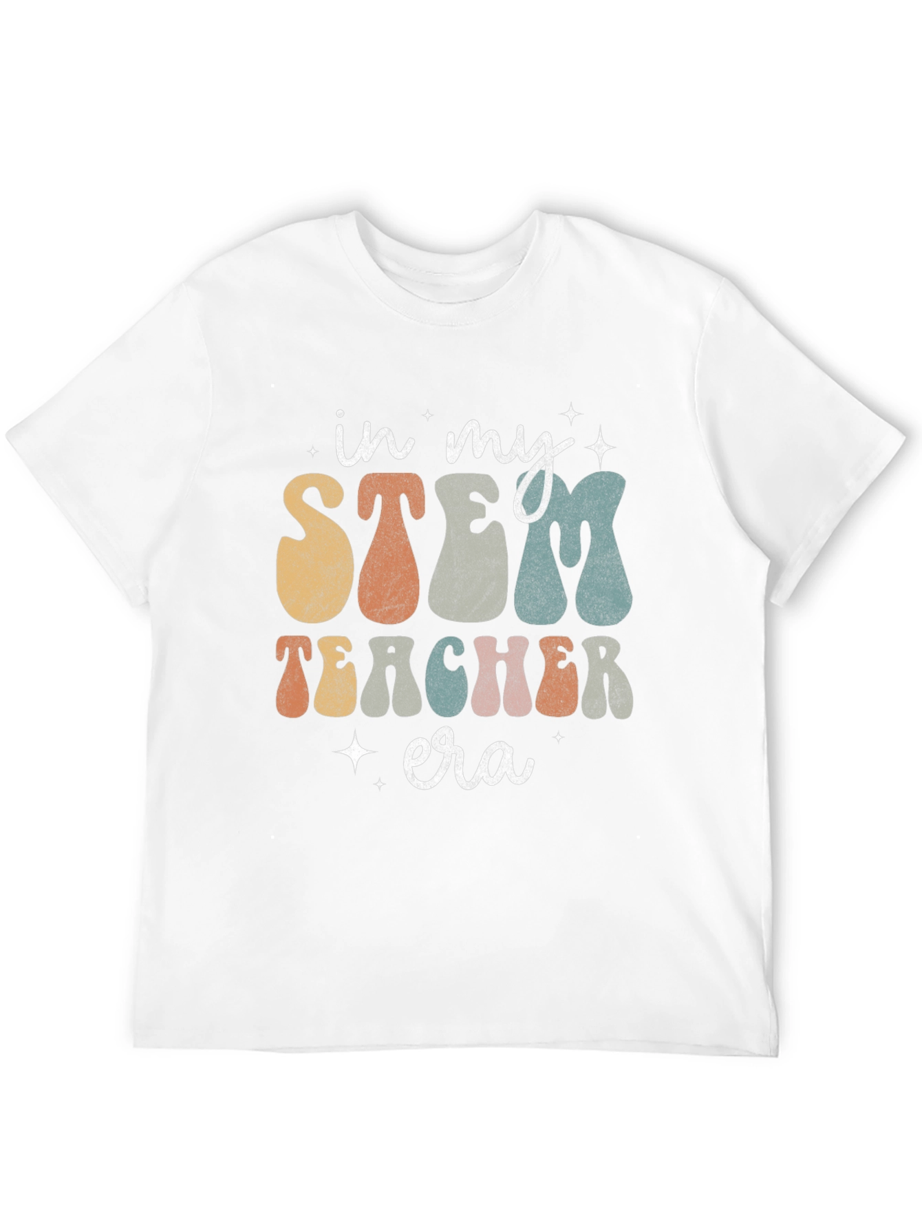 STEM Teacher Era Graphic T-Shirt