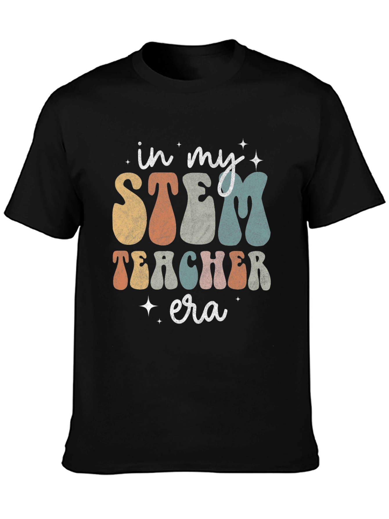 STEM Teacher Era Graphic T-Shirt