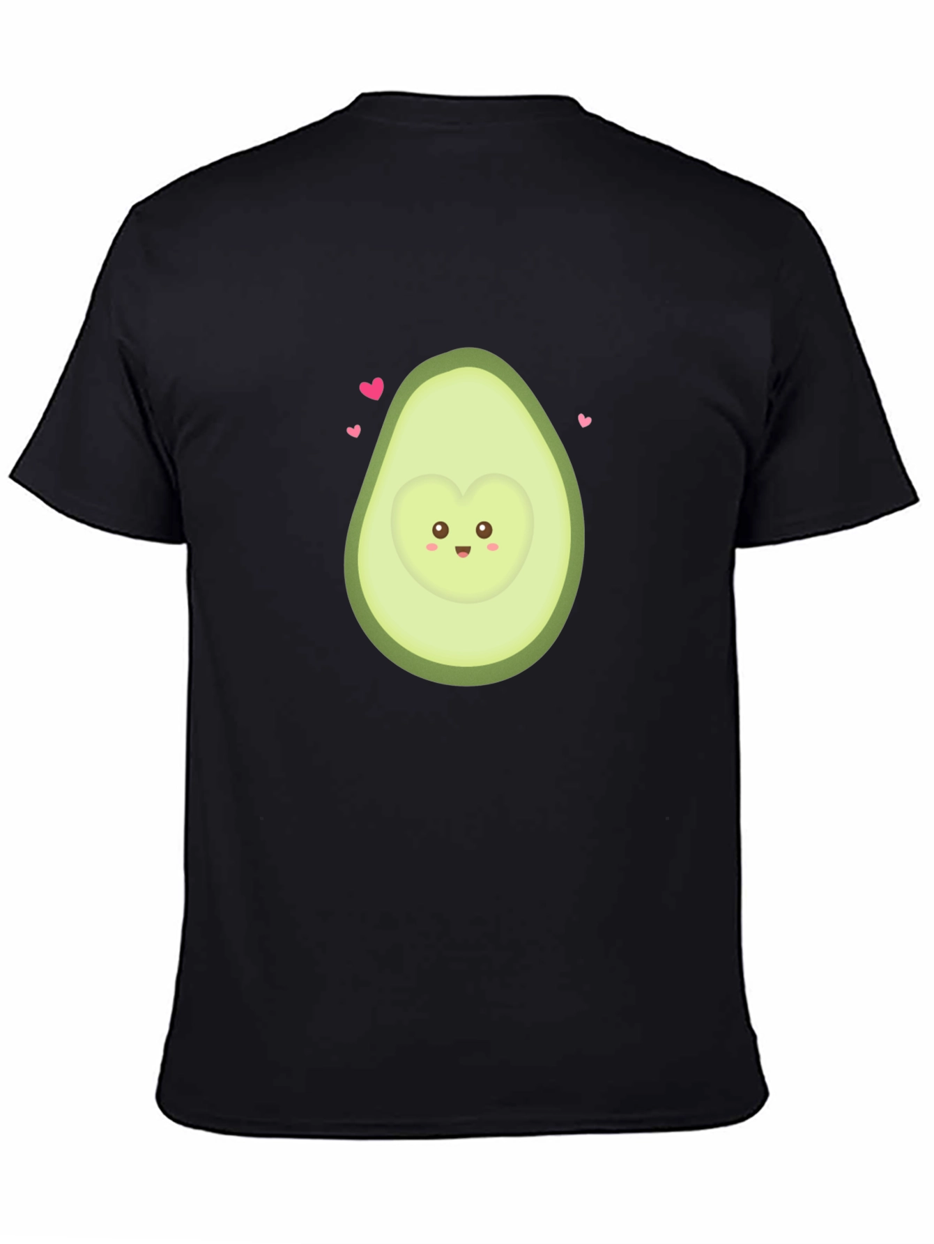 Avocado Heart Graphic T-Shirt - Cute Kawaii Style