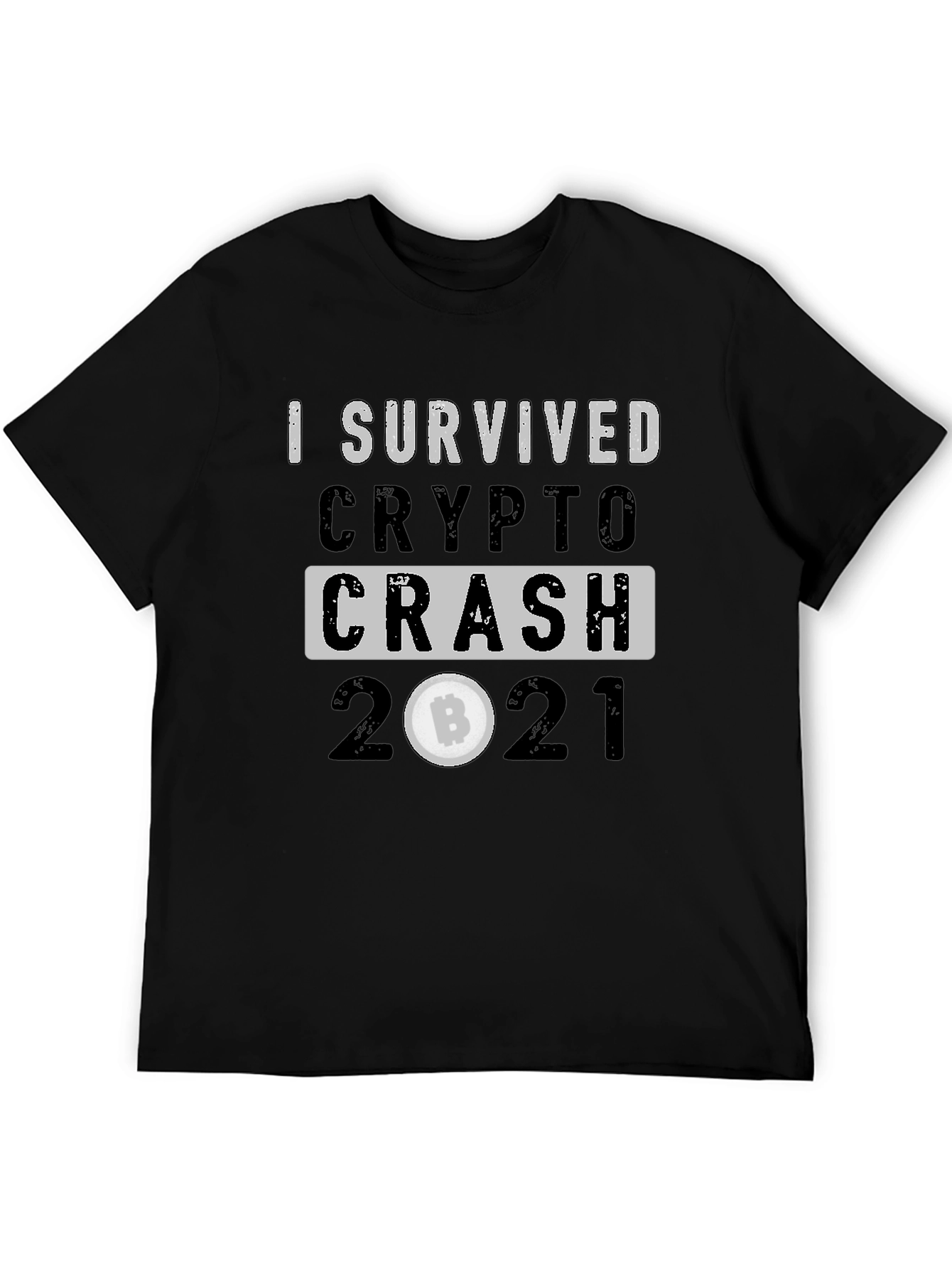 Crypto Crash 2021 Survivor Tee