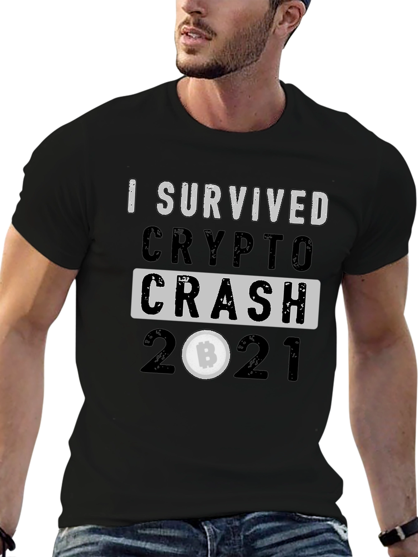 Crypto Crash 2021 Survivor Tee